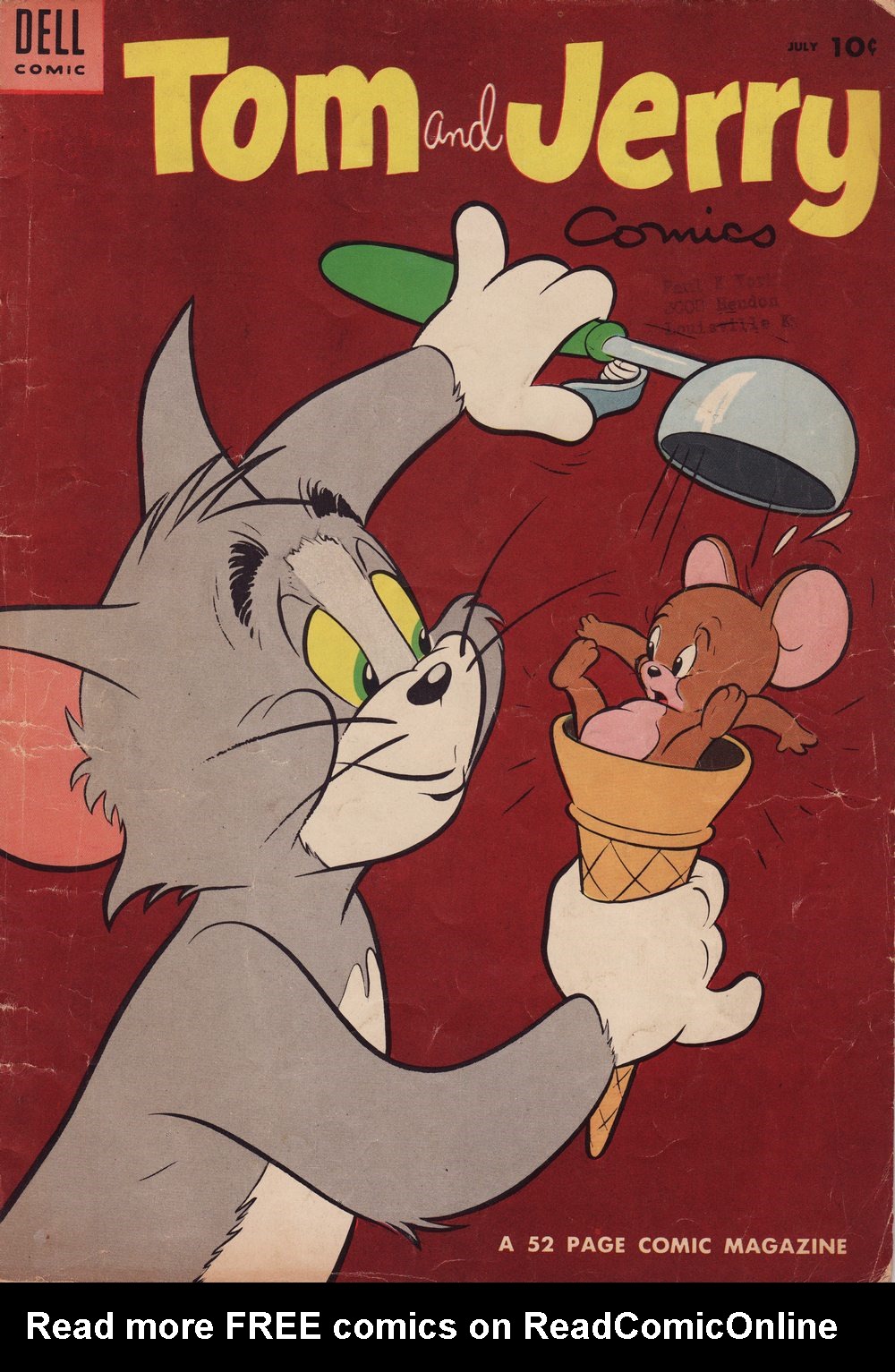 Read online Tom & Jerry Comics comic -  Issue #120 - 1