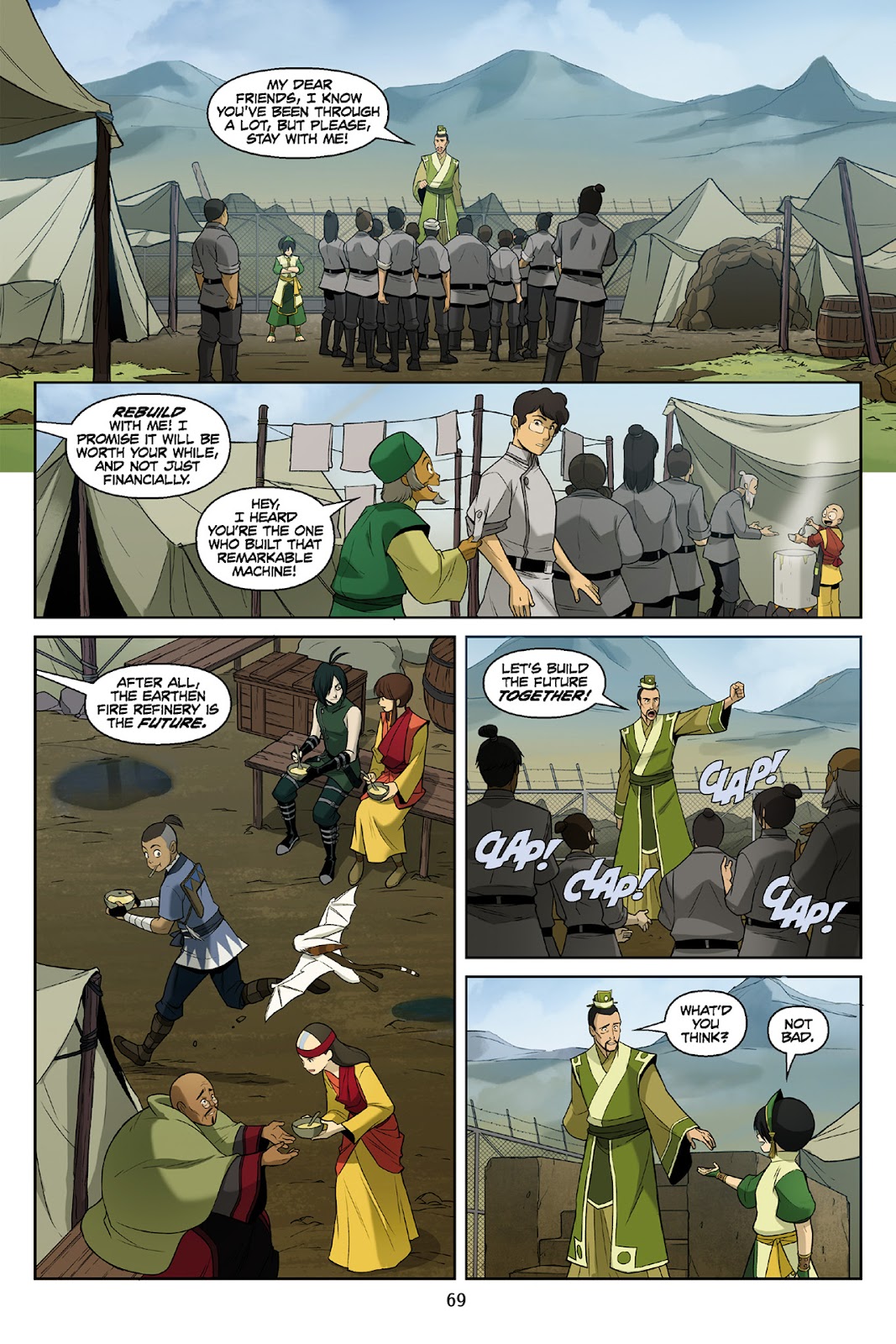 Nickelodeon Avatar: The Last Airbender - The Rift issue Part 3 - Page 70