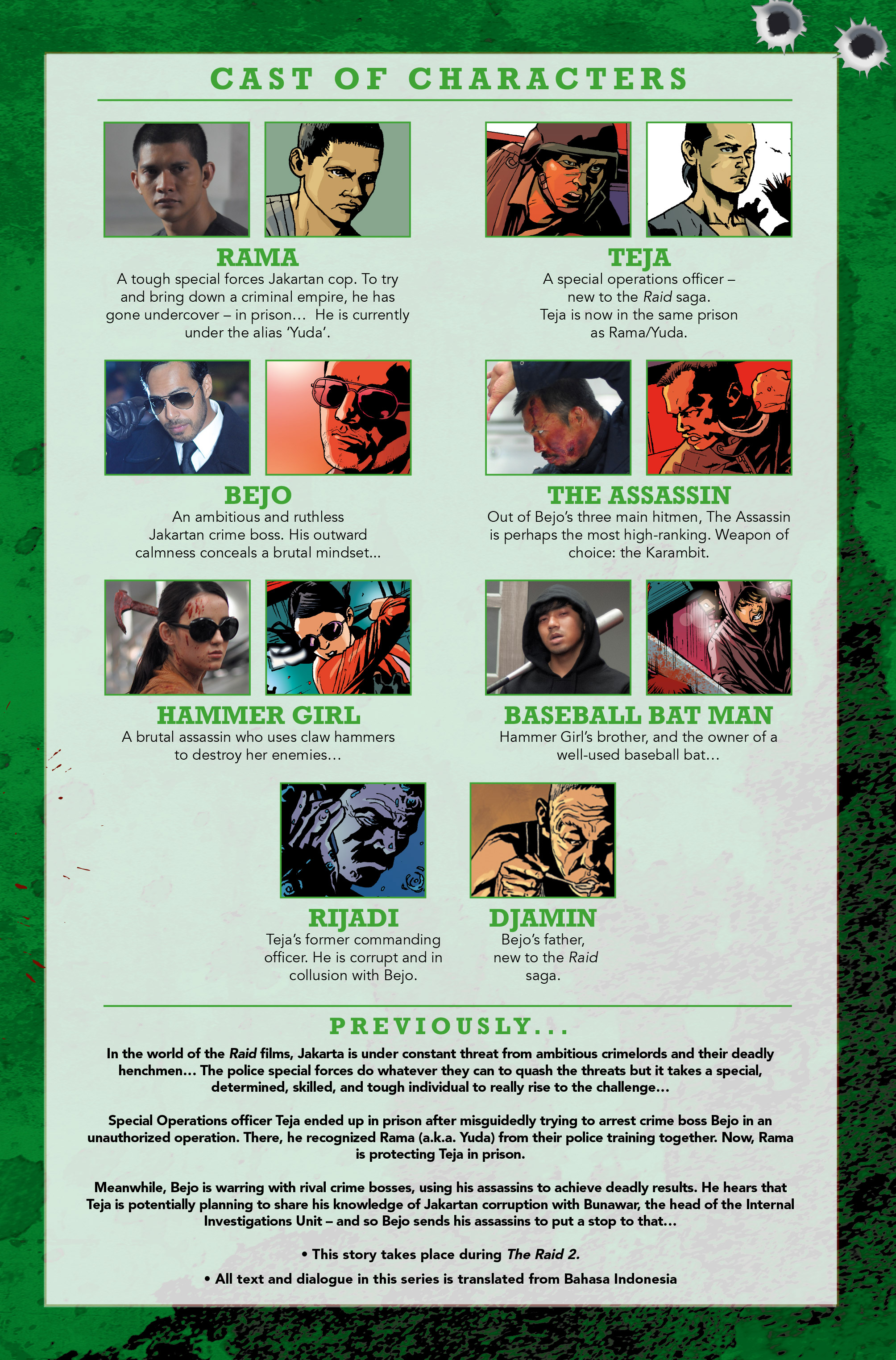 Read online The Raid comic -  Issue #4 - 4