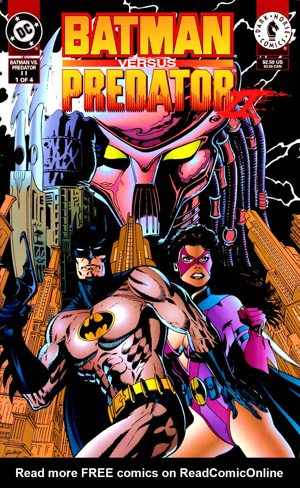 Read online Batman Versus Predator II: Bloodmatch comic -  Issue #1 - 1