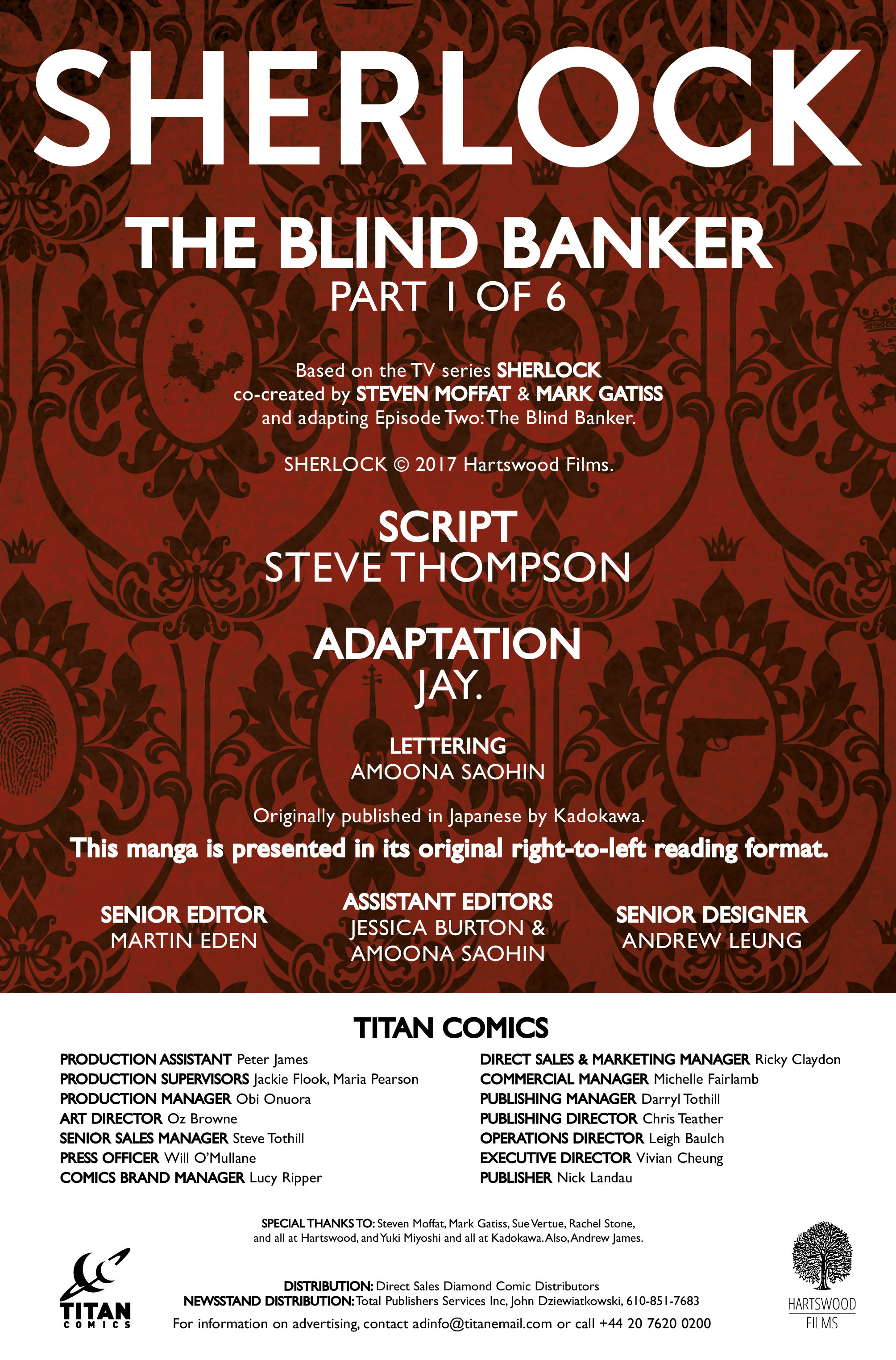 Read online Sherlock: The Blind Banker comic -  Issue #1 - 35