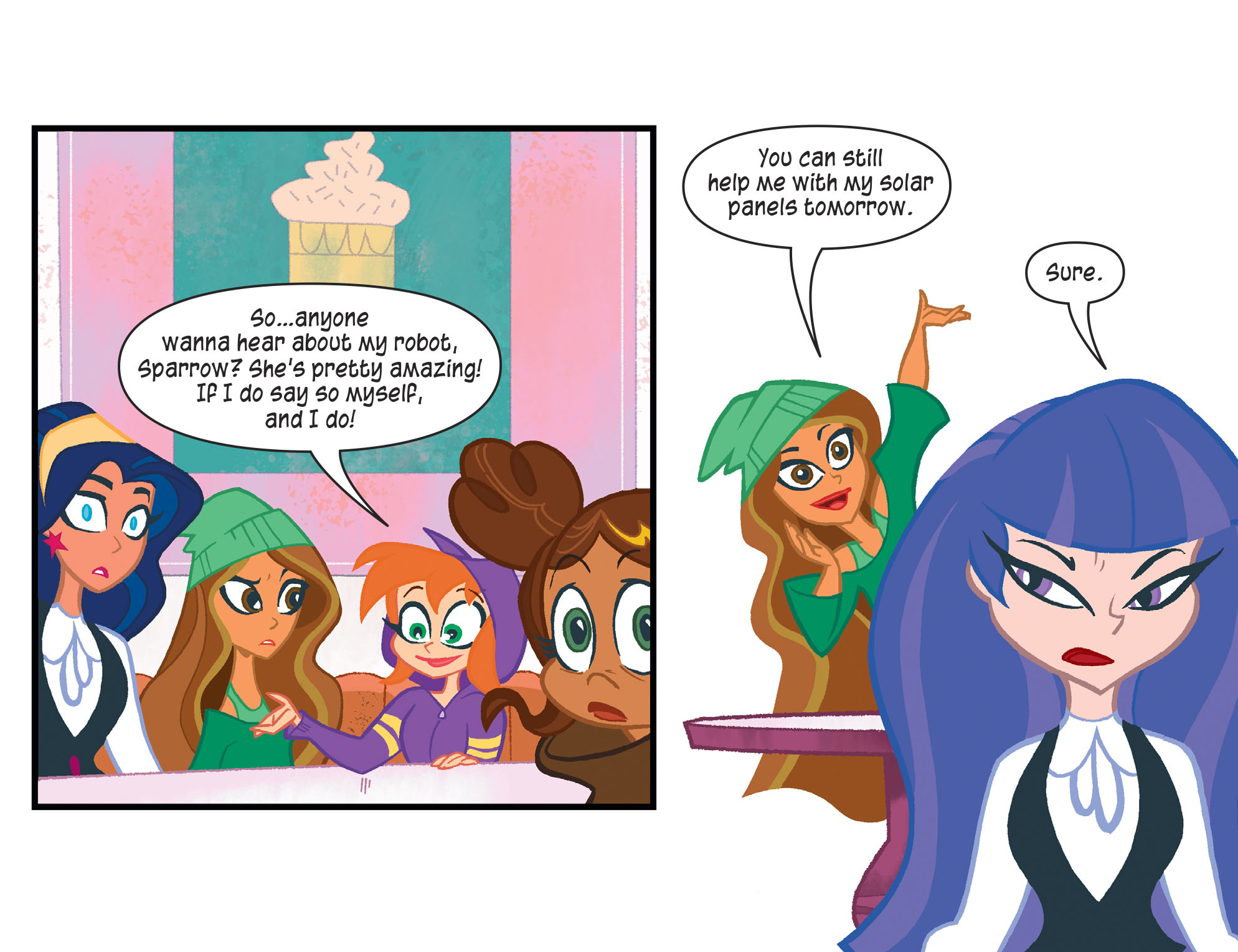 Read online DC Super Hero Girls: Weird Science comic -  Issue #7 - 15