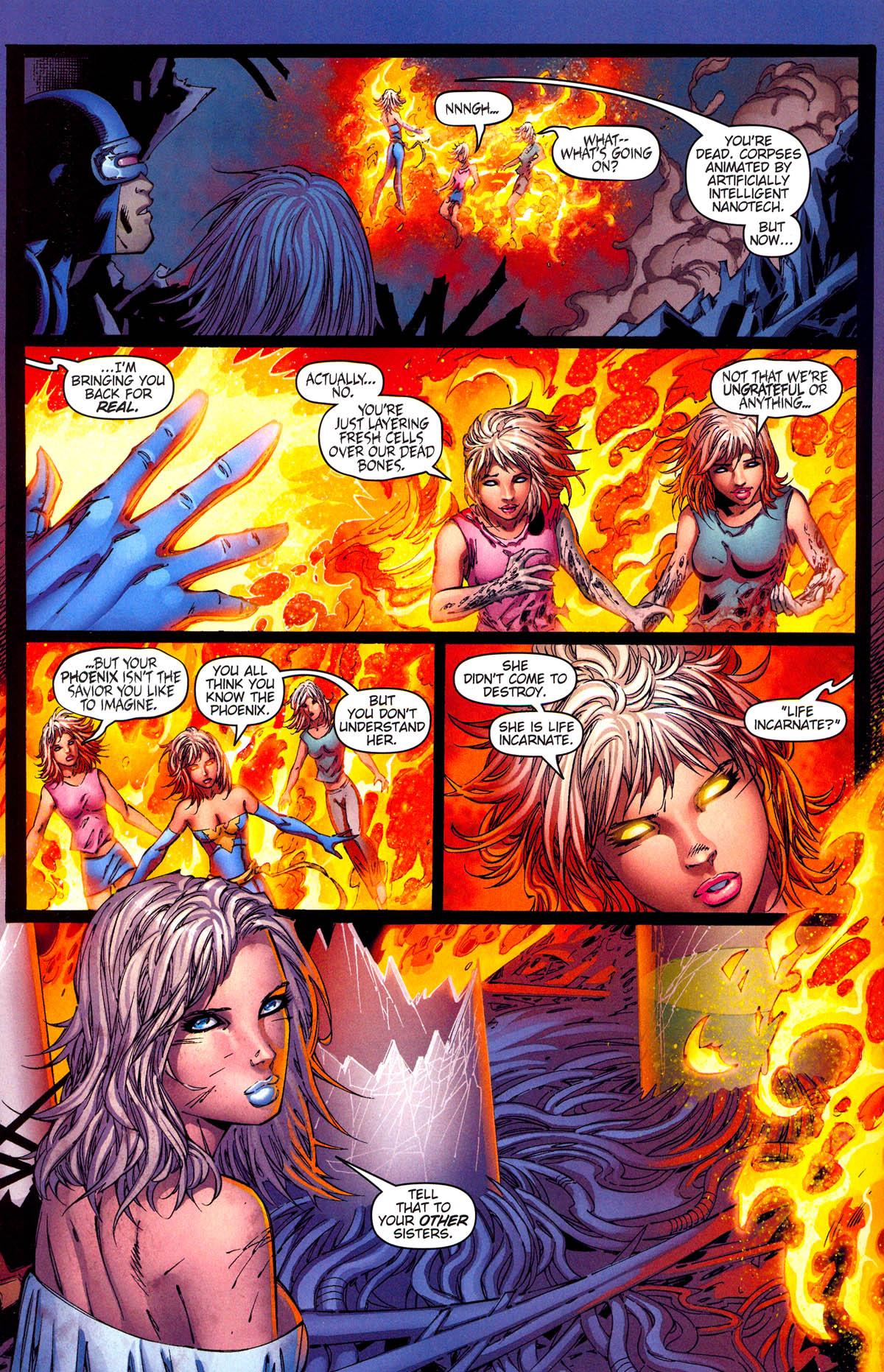 Read online X-Men: Phoenix - Warsong comic -  Issue #4 - 21