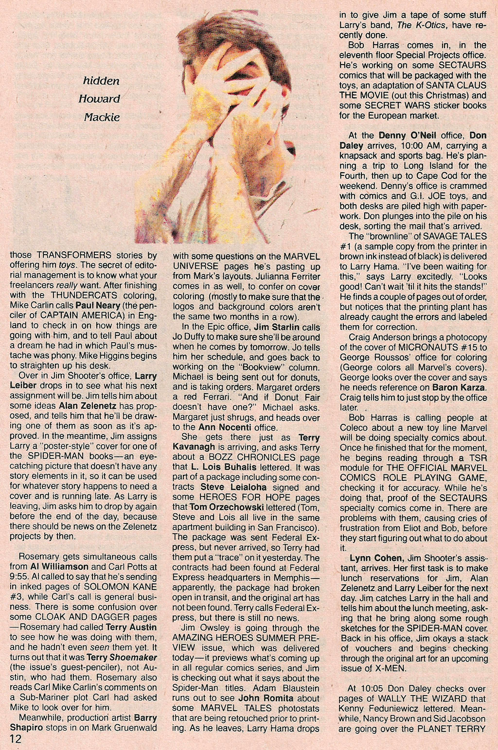 Read online Marvel Age comic -  Issue #35 - 14