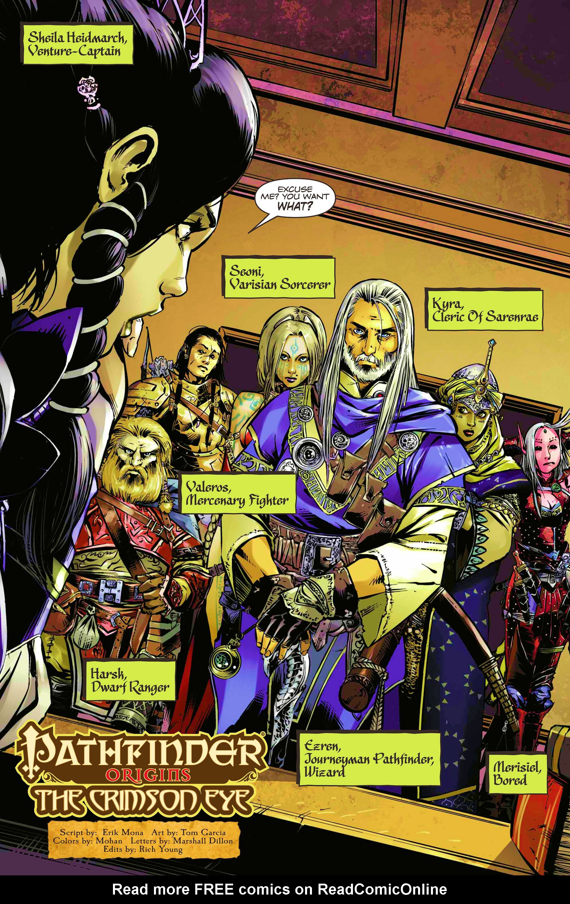 Read online Pathfinder: Origins comic -  Issue #1 - 3