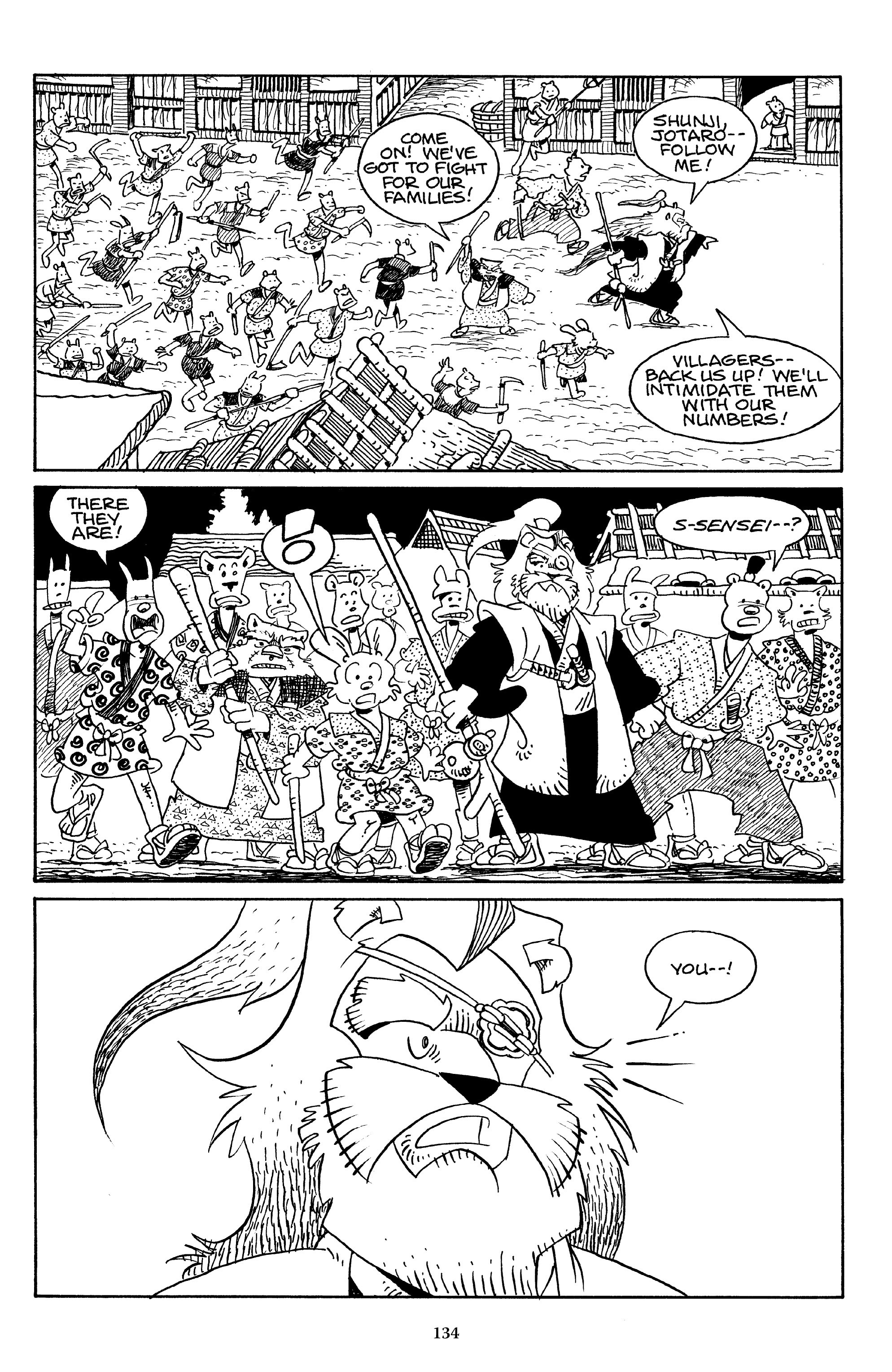 Read online The Usagi Yojimbo Saga comic -  Issue # TPB 4 - 133