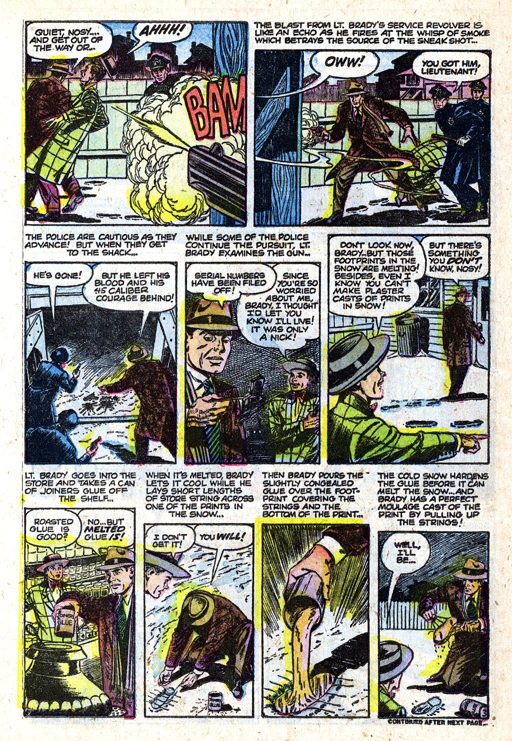 Read online Police Action comic -  Issue #1 - 12