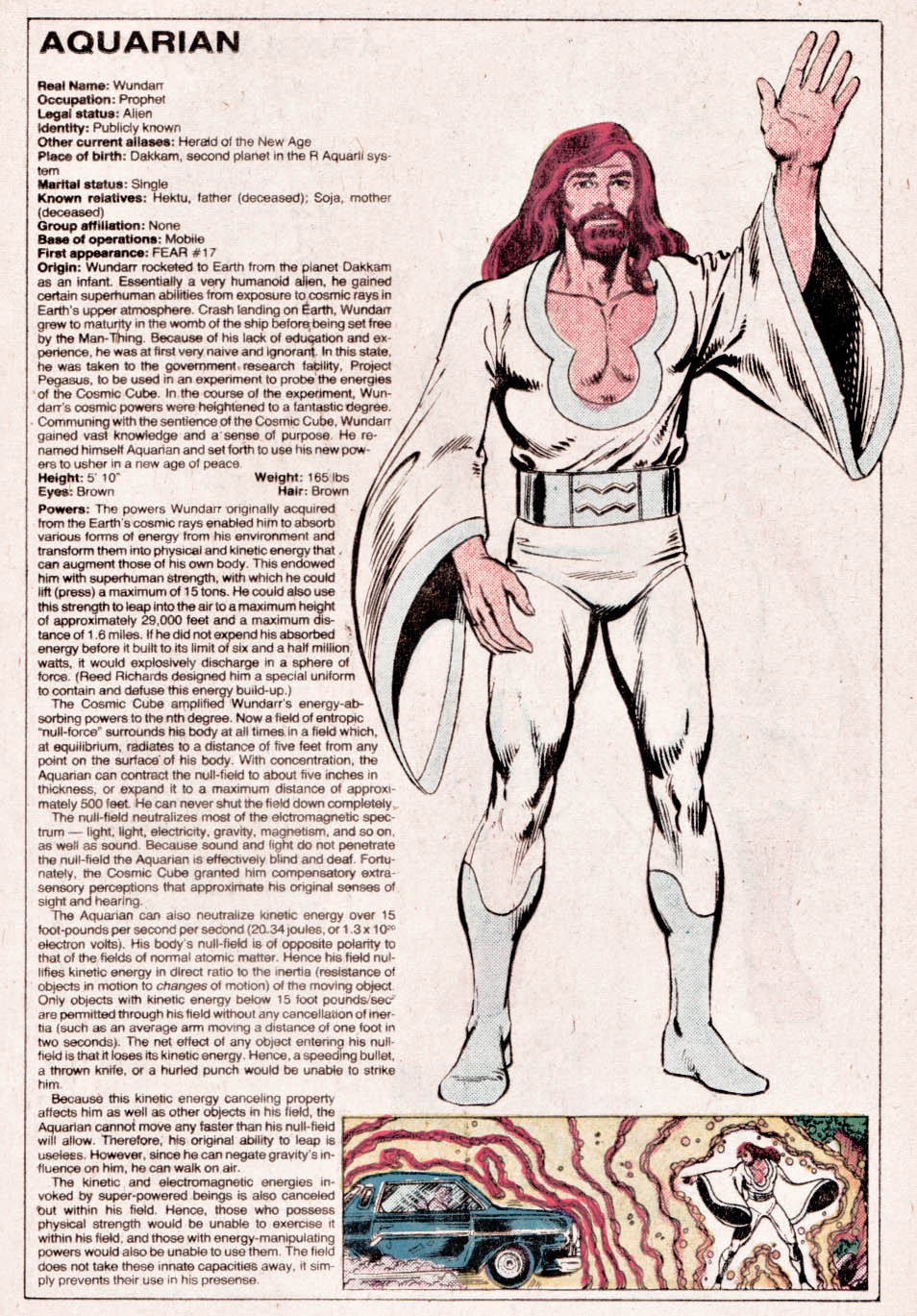 The Official Handbook of the Marvel Universe issue 1 - Page 15