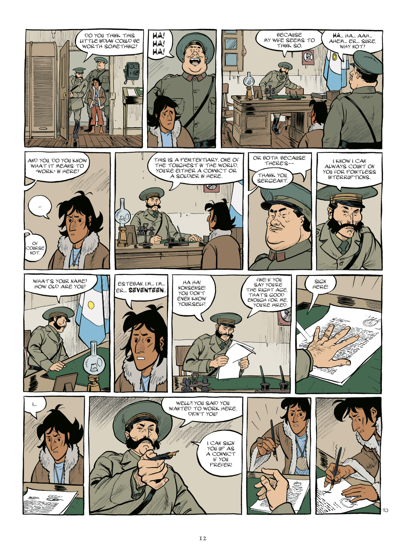 Read online Esteban comic -  Issue #4 - 12