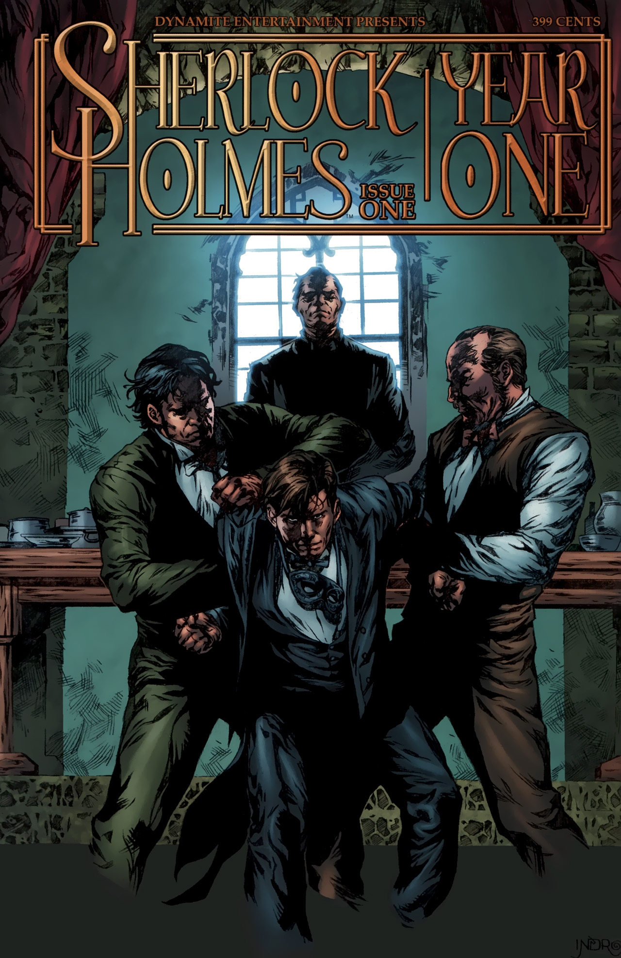 Read online Sherlock Holmes: Year One comic -  Issue #1 - 3