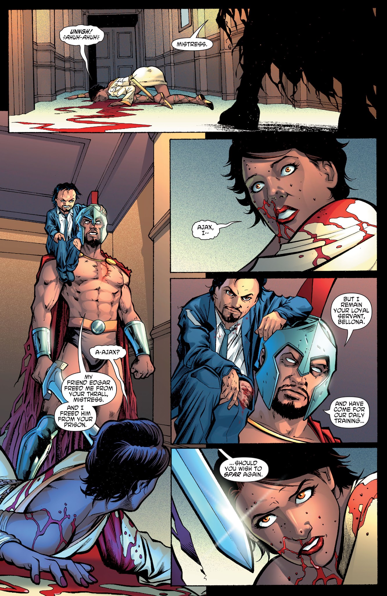 Read online Wonder Woman: Odyssey comic -  Issue # TPB 2 - 105