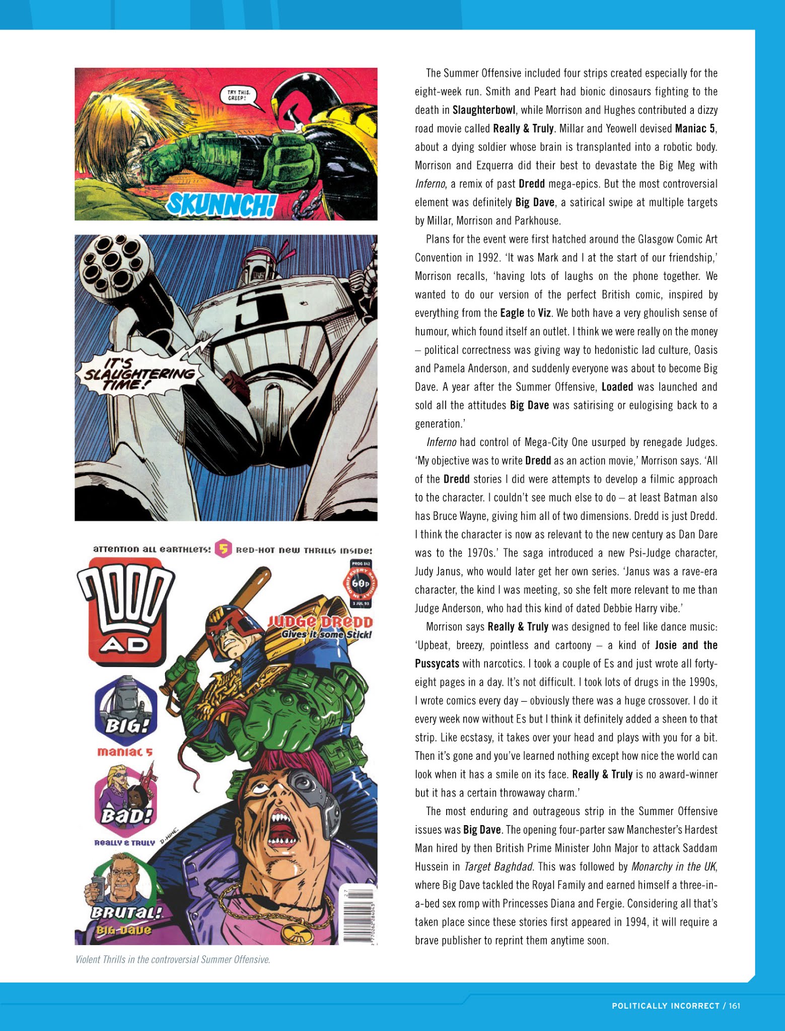 Read online Thrill-Power Overload: Forty Years of 2000 AD: Revised, Updated and Expanded! comic -  Issue # TPB (Part 2) - 63