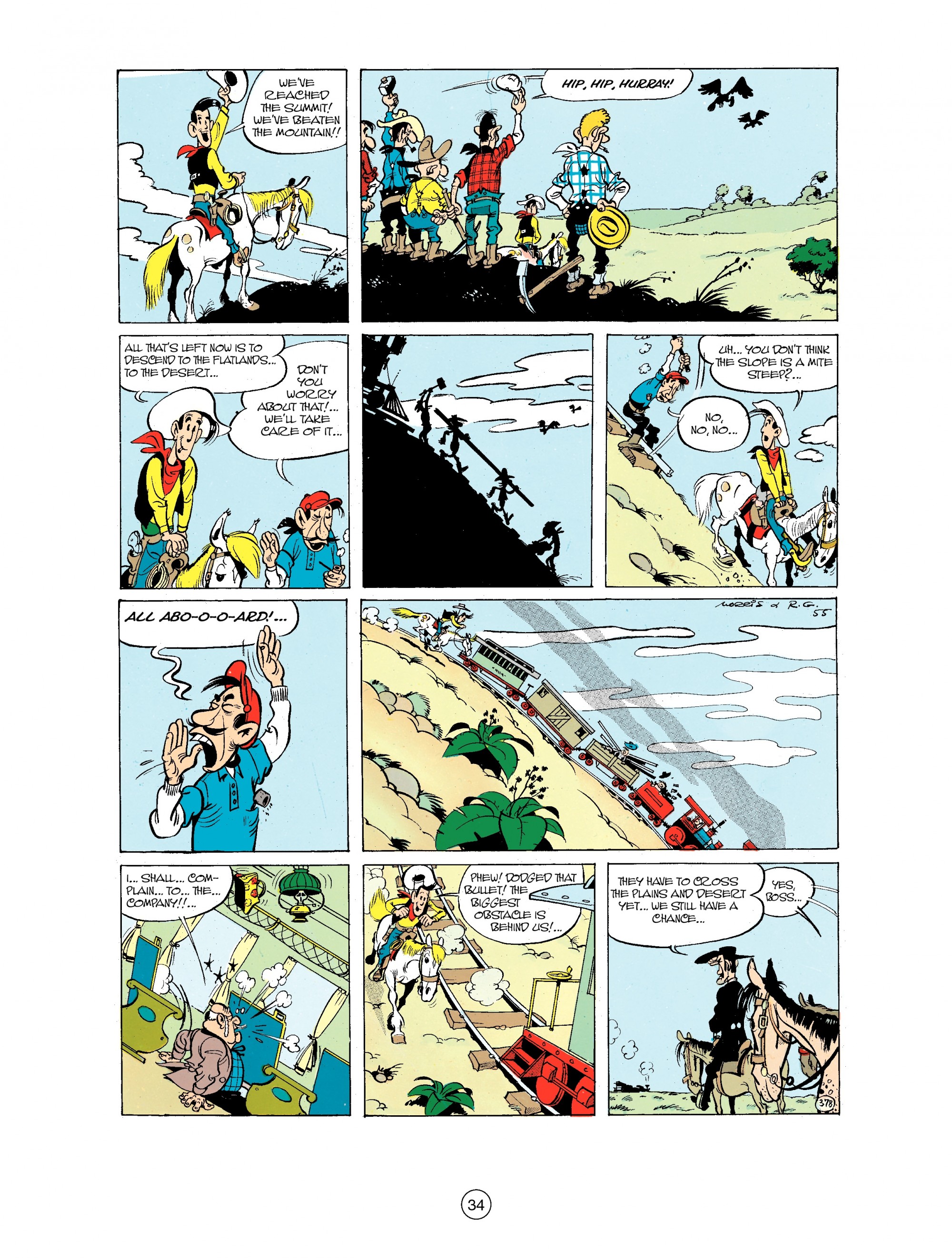 Read online A Lucky Luke Adventure comic -  Issue #32 - 34