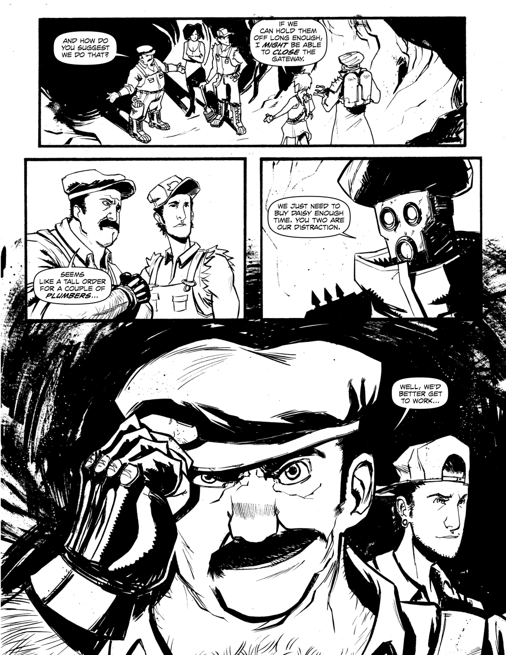 Read online Super Mario Bros. The Movie comic -  Issue #1 - 13