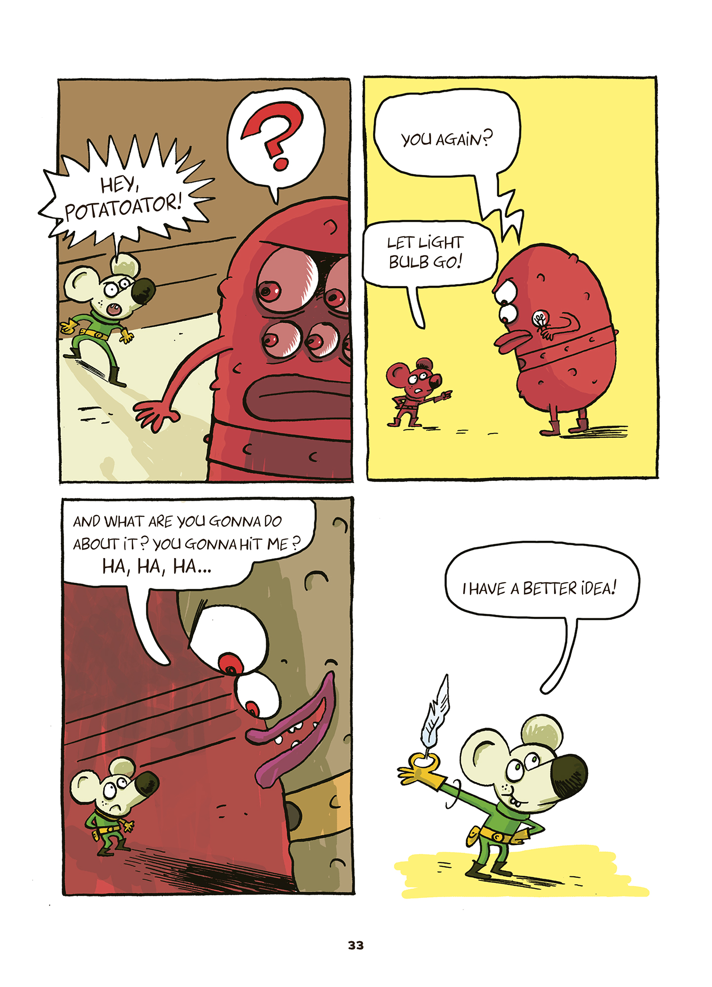 Read online Astro Mouse and Light Bulb comic -  Issue # TPB - 35