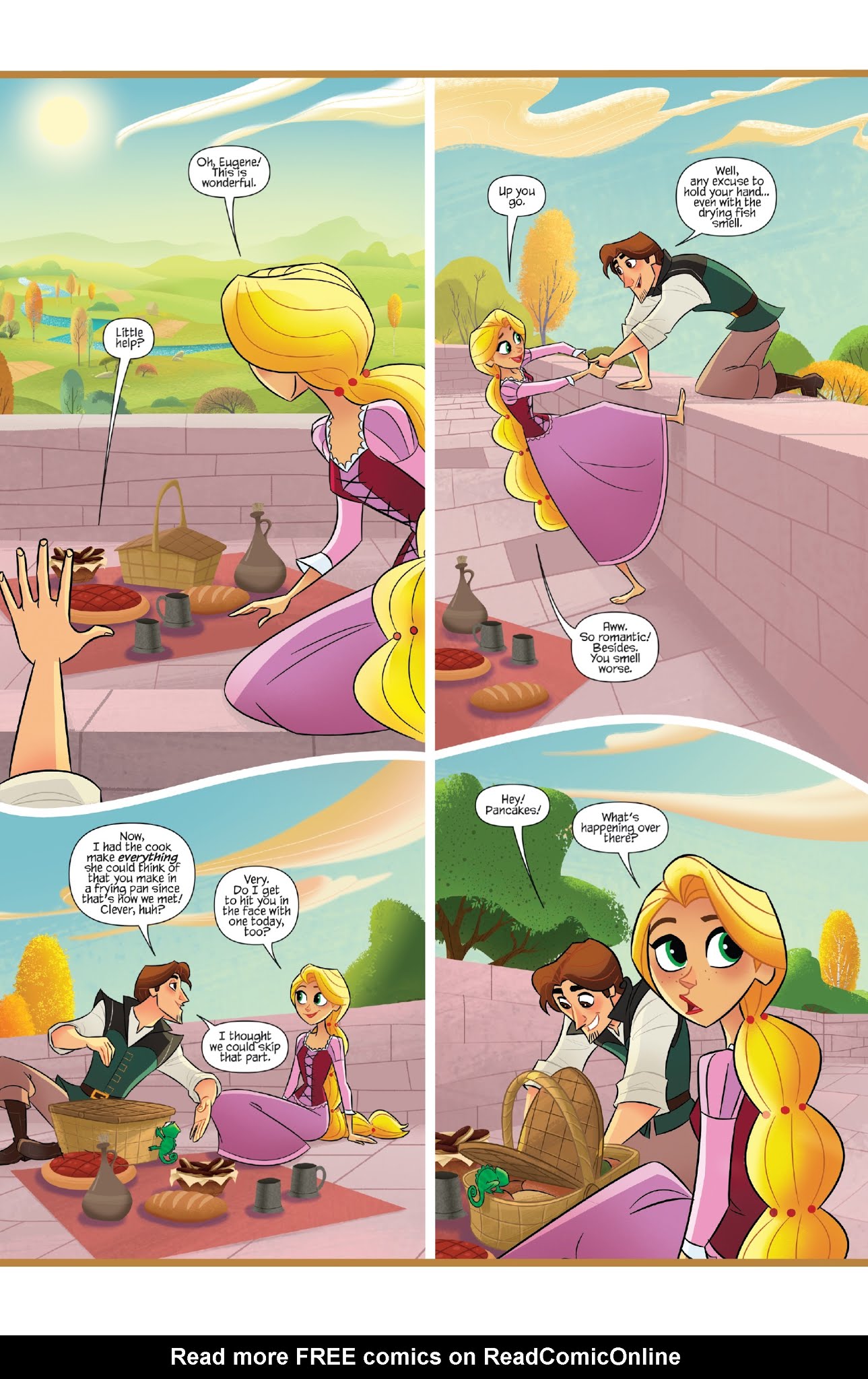 Read online Tangled: The Series: Hair-Raising Adventures comic -  Issue #3 - 12