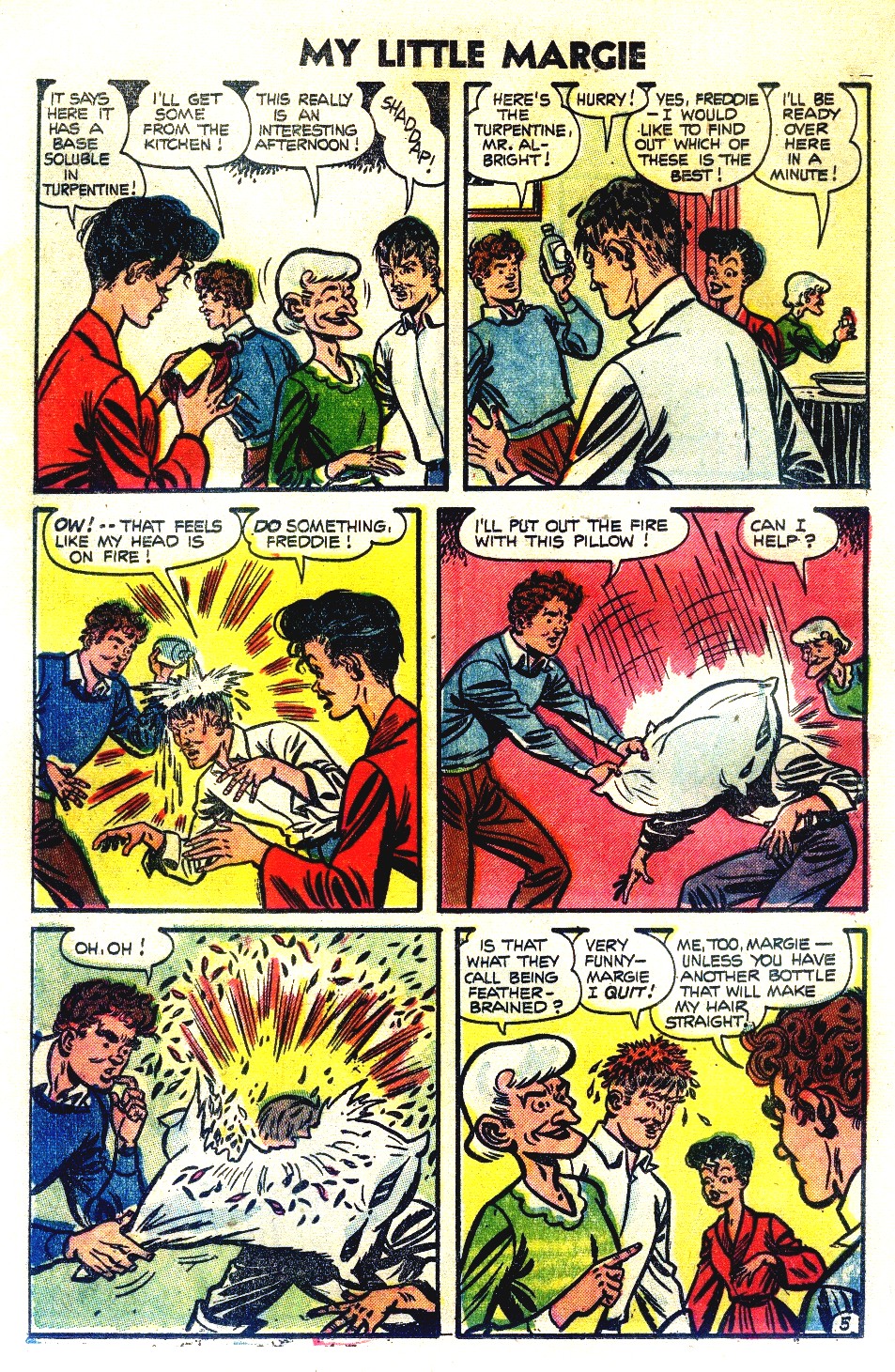 Read online My Little Margie (1954) comic -  Issue #8 - 14