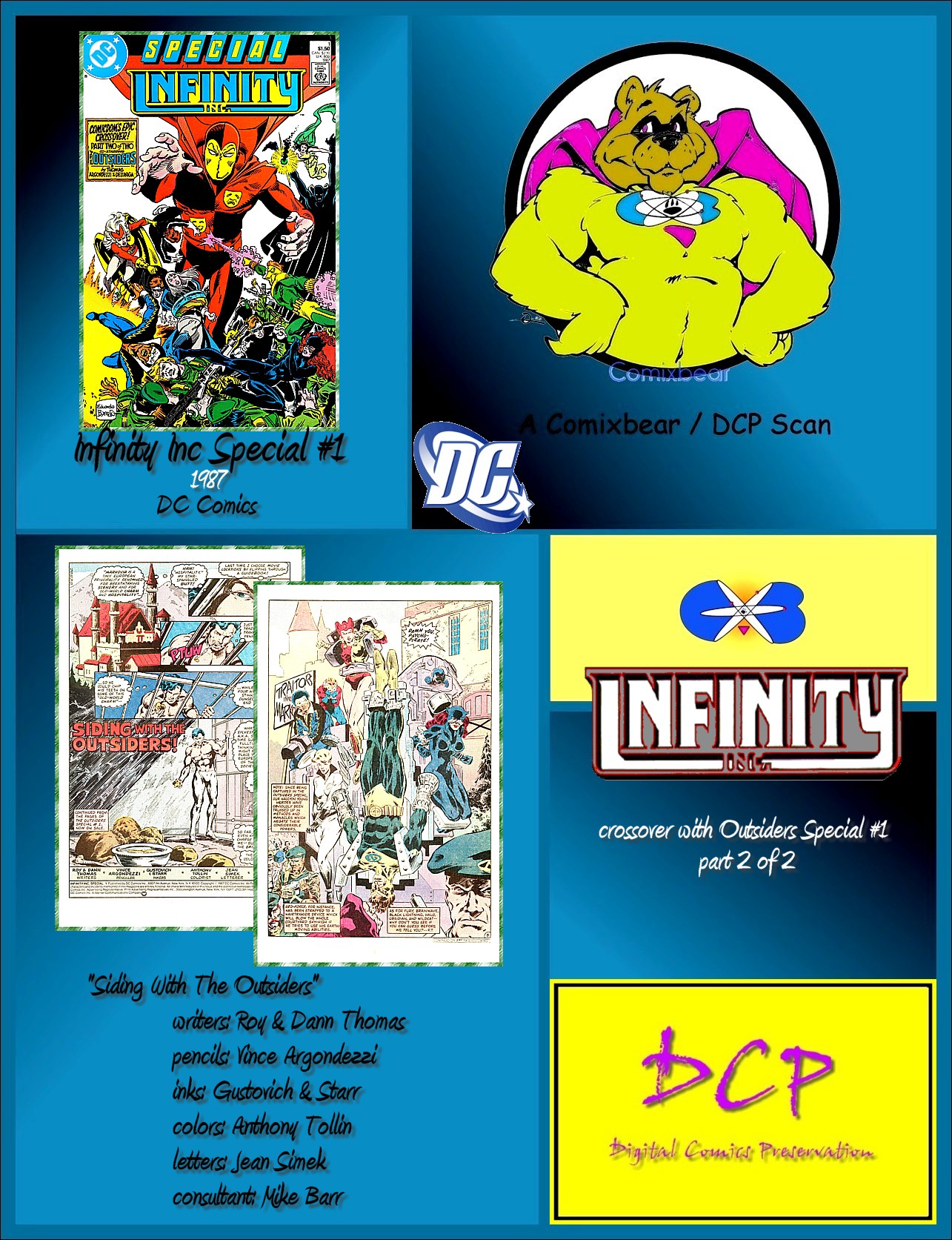 Read online Infinity Inc. (1984) comic -  Issue # _Special - 53