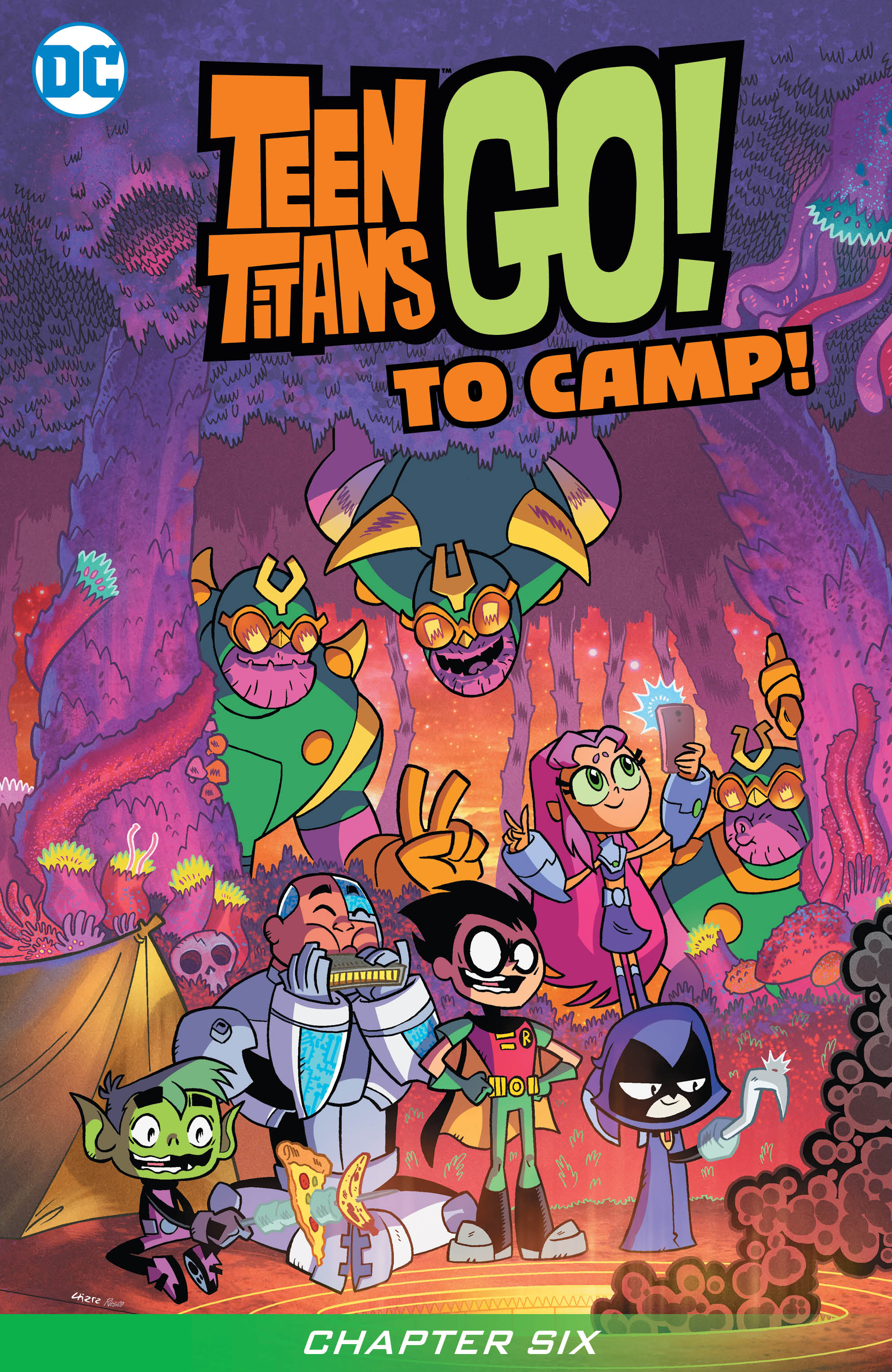 Read online Teen Titans Go! To Camp comic -  Issue #6 - 2