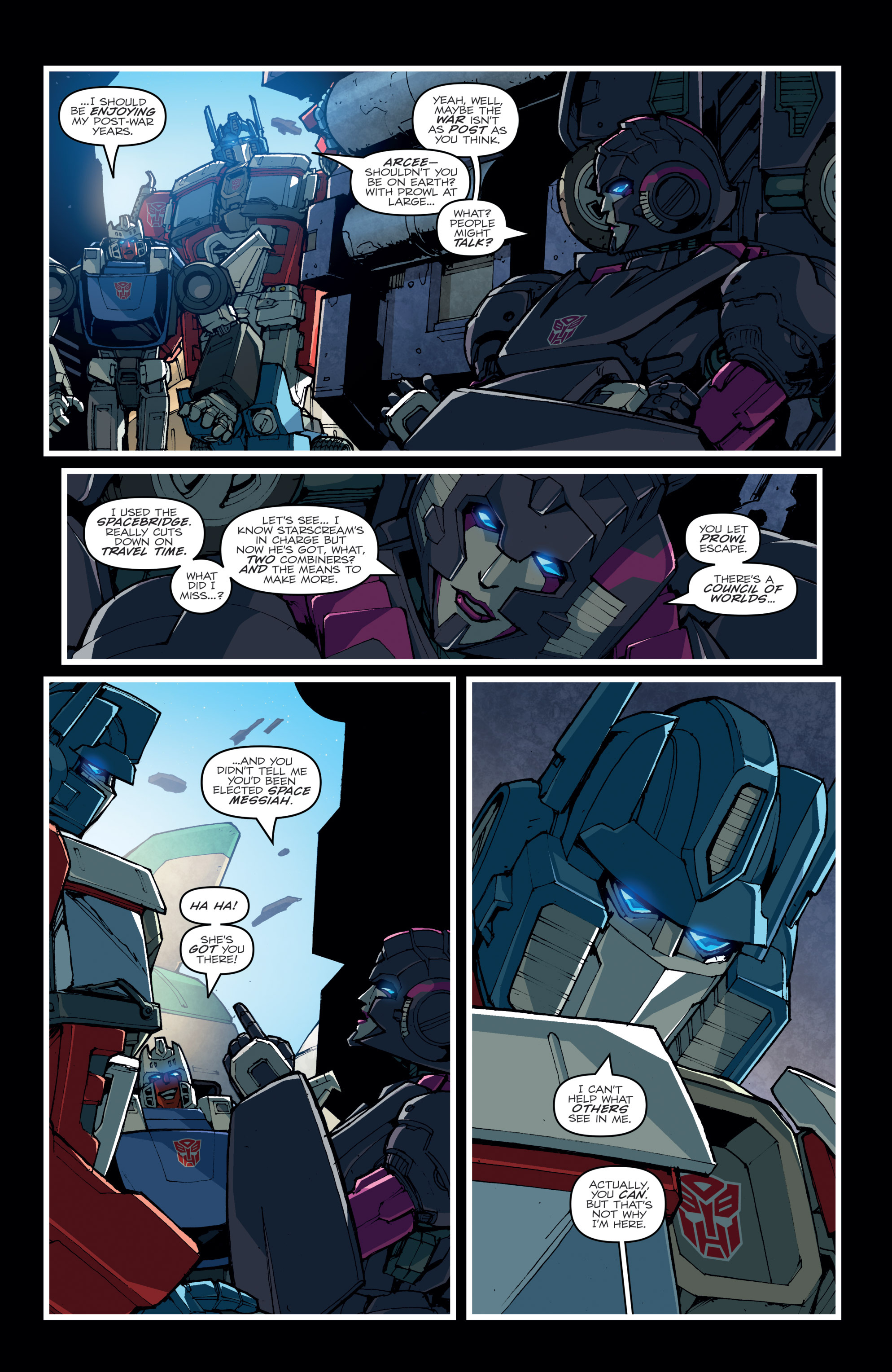 Read online The Transformers (2014) comic -  Issue #44 - 12