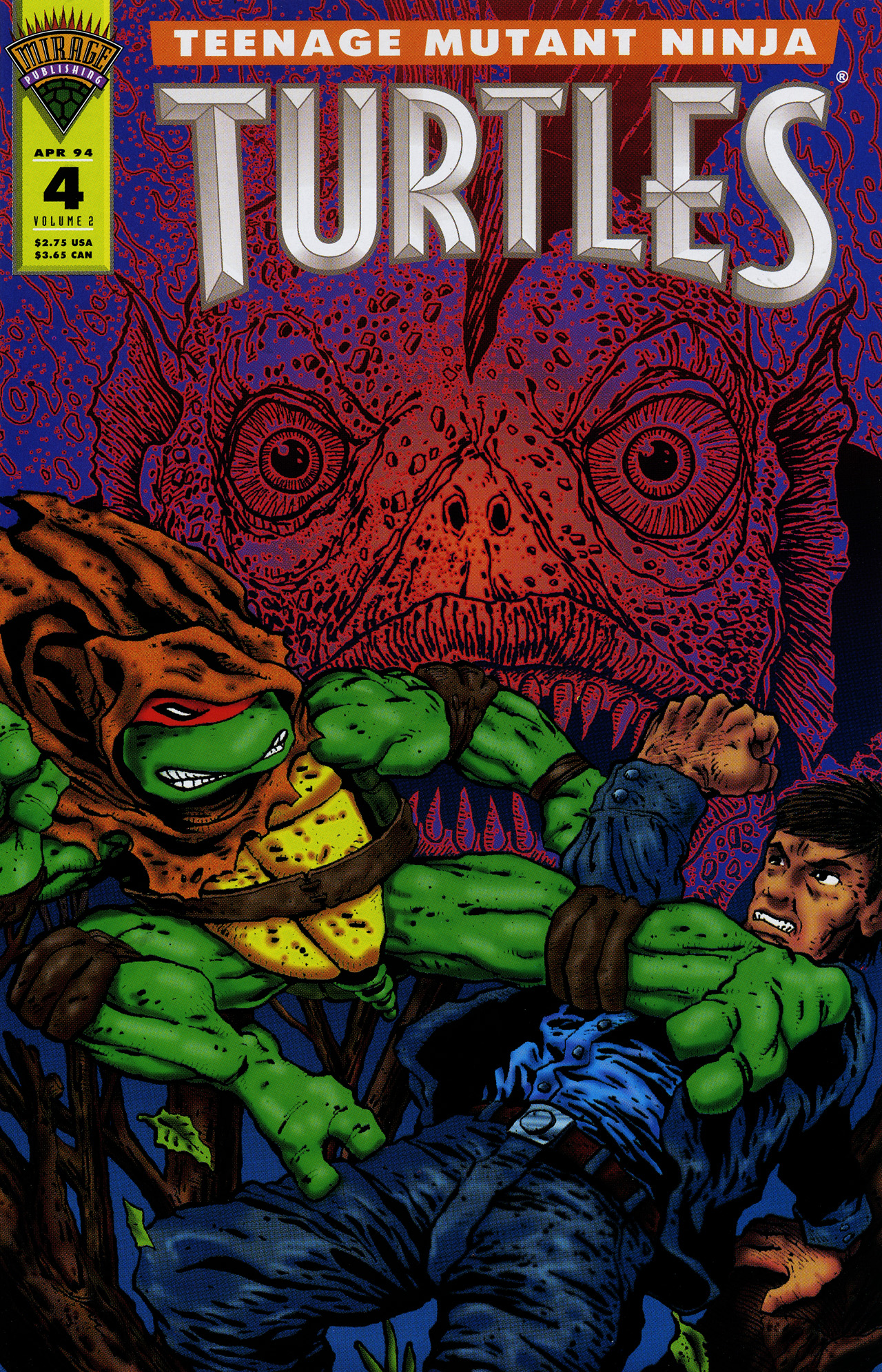 Teenage Mutant Ninja Turtles (1993) Issue #4 #4 - English 1