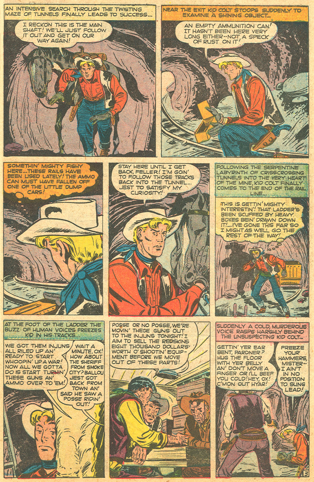 Read online Kid Colt Outlaw comic -  Issue #9 - 31