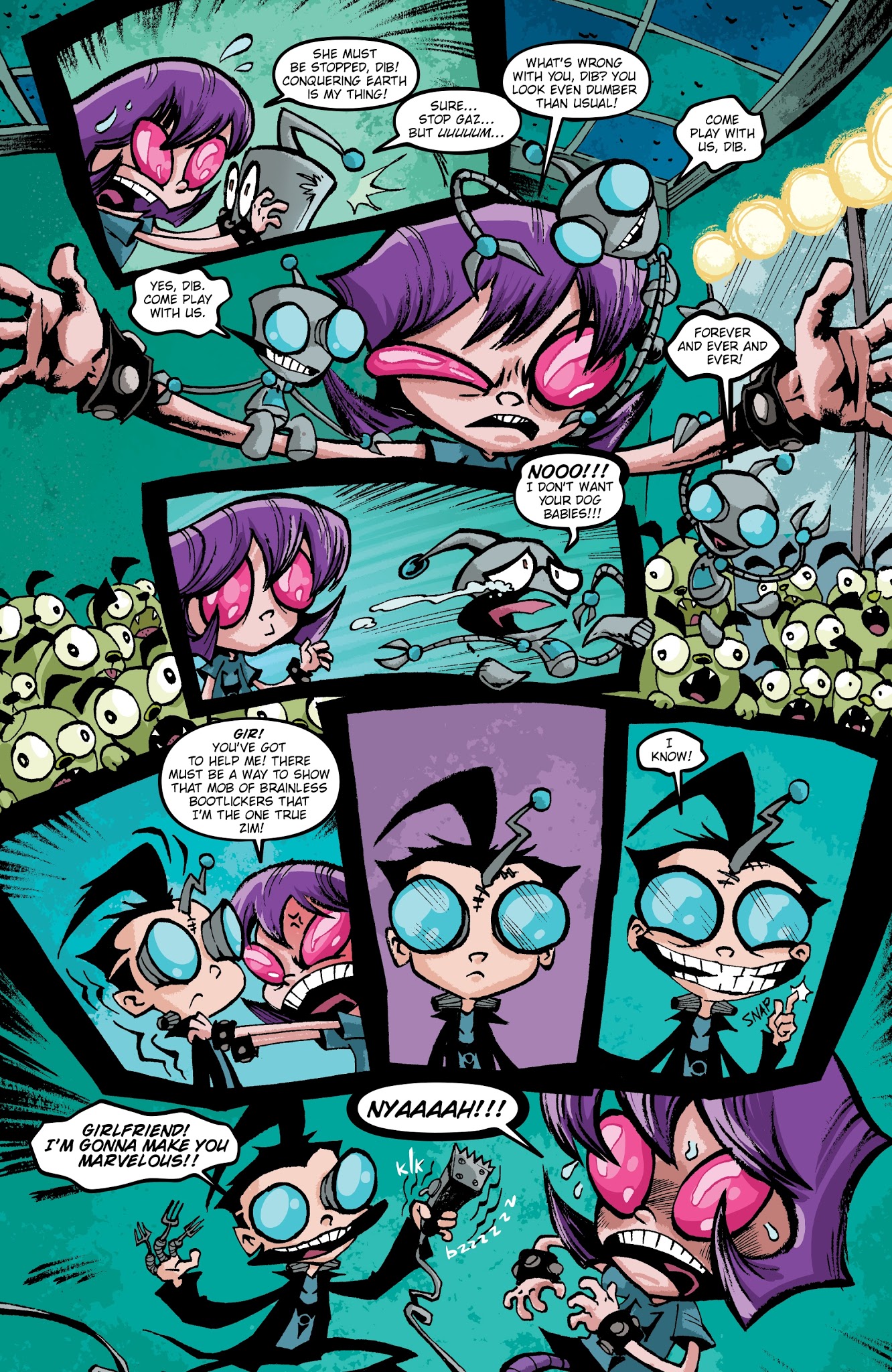 Read online Invader Zim comic -  Issue #21 - 22