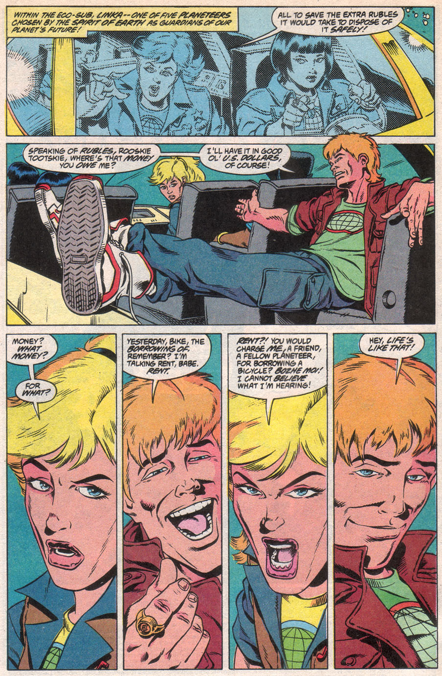 Read online Captain Planet and the Planeteers comic -  Issue #9 - 4