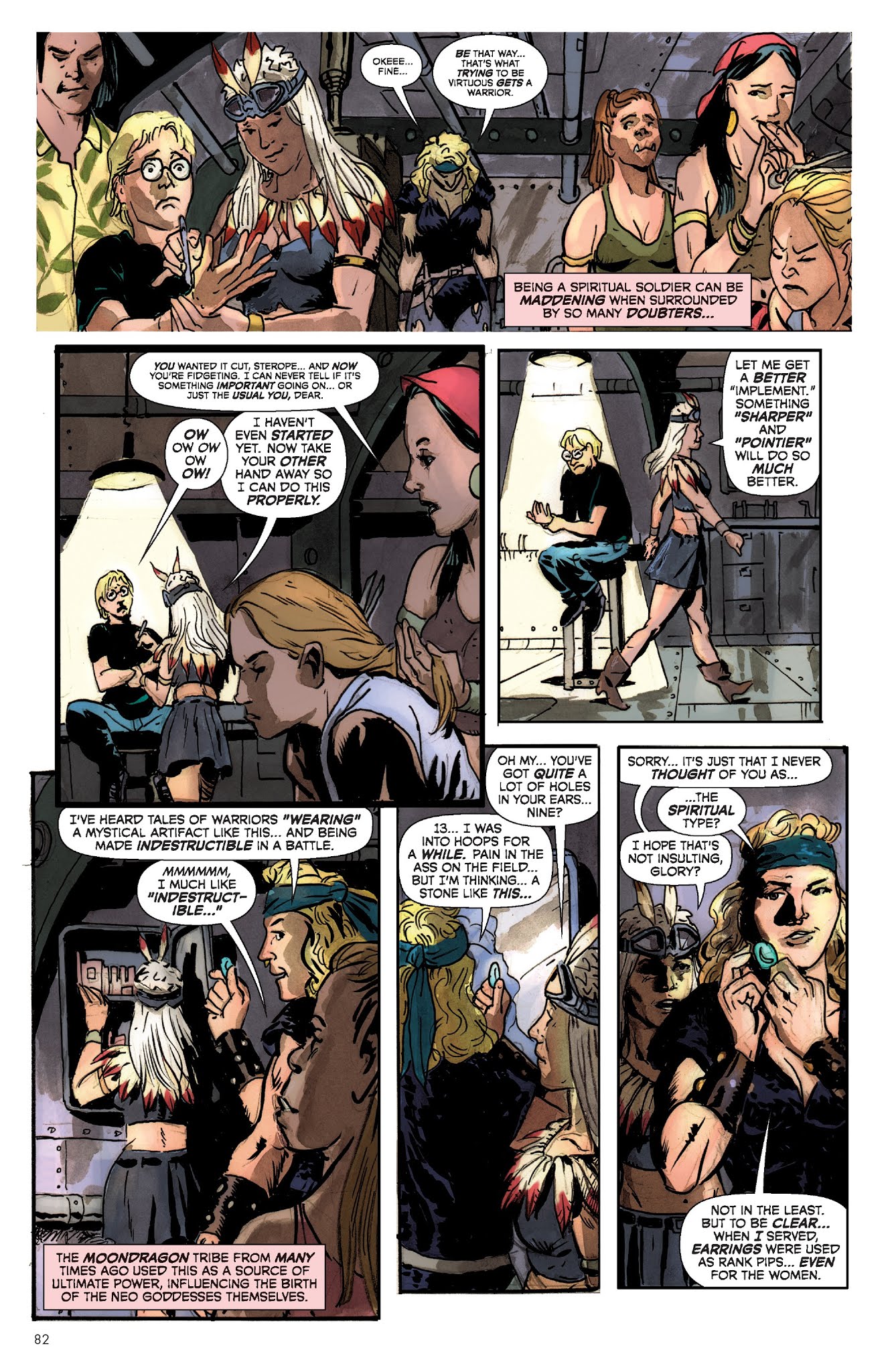Read online The Once and Future Tarzan comic -  Issue # TPB - 83