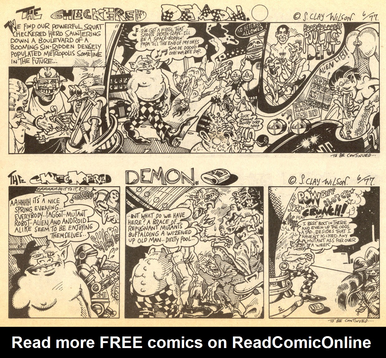 Read online The Checkered Demon comic -  Issue #3 - 4