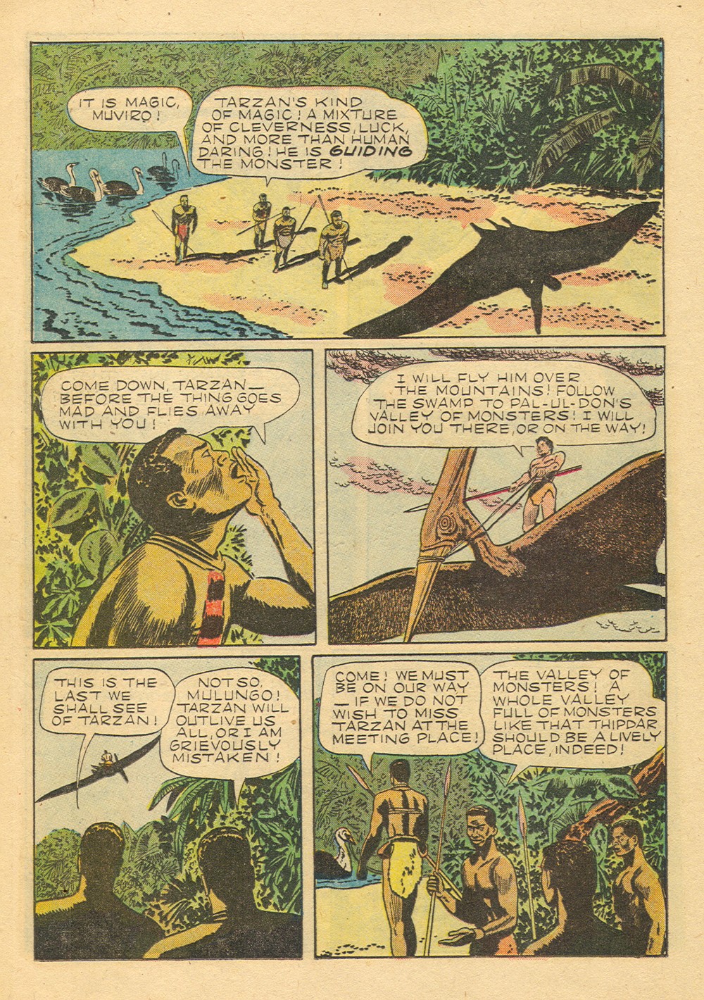 Read online Tarzan (1948) comic -  Issue #39 - 8