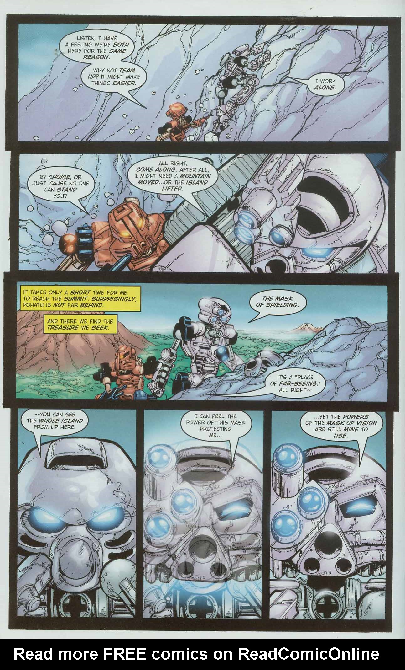 Read online Bionicle comic -  Issue #1 - 16