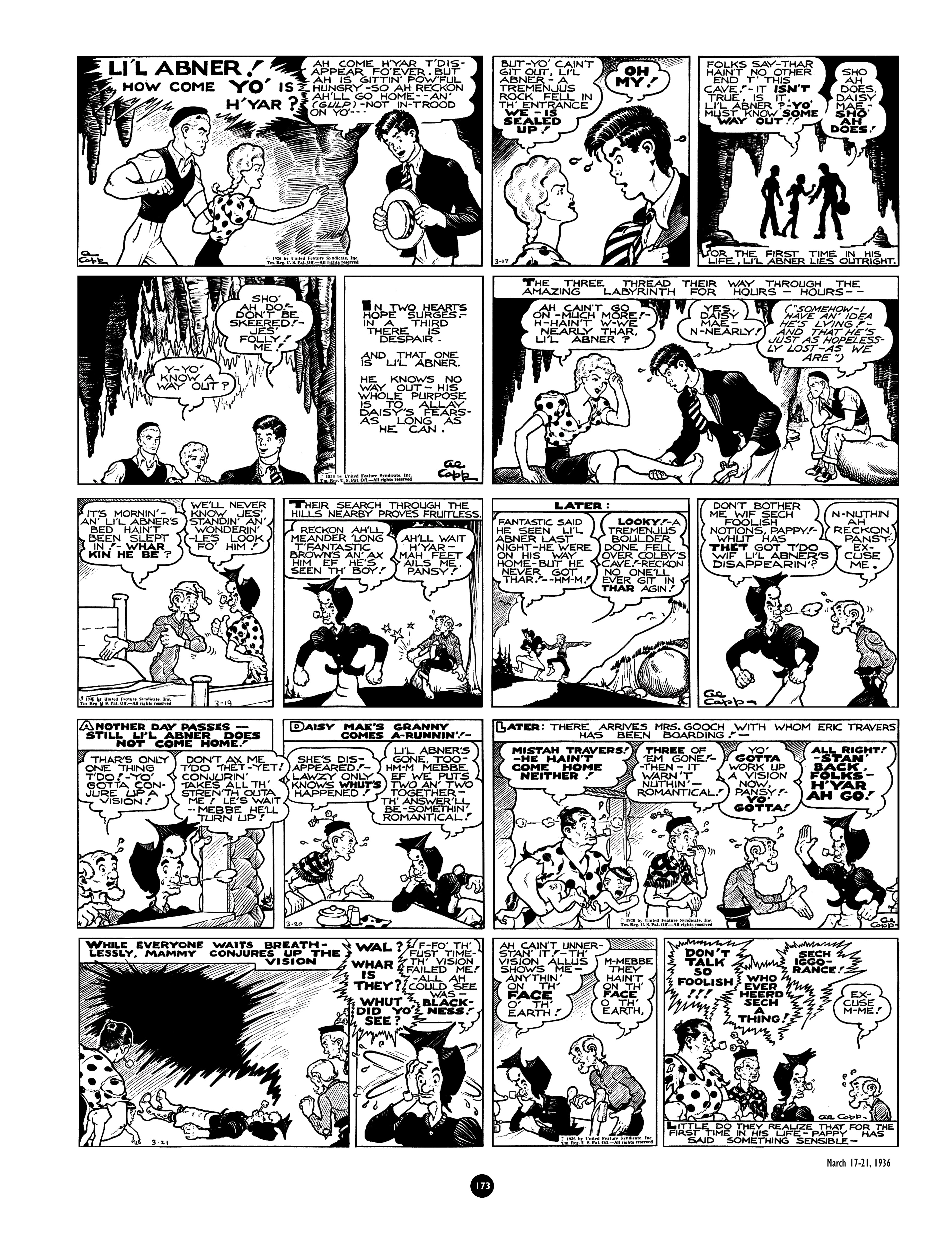 Read online Al Capp's Li'l Abner Complete Daily & Color Sunday Comics comic -  Issue # TPB 1 (Part 2) - 75
