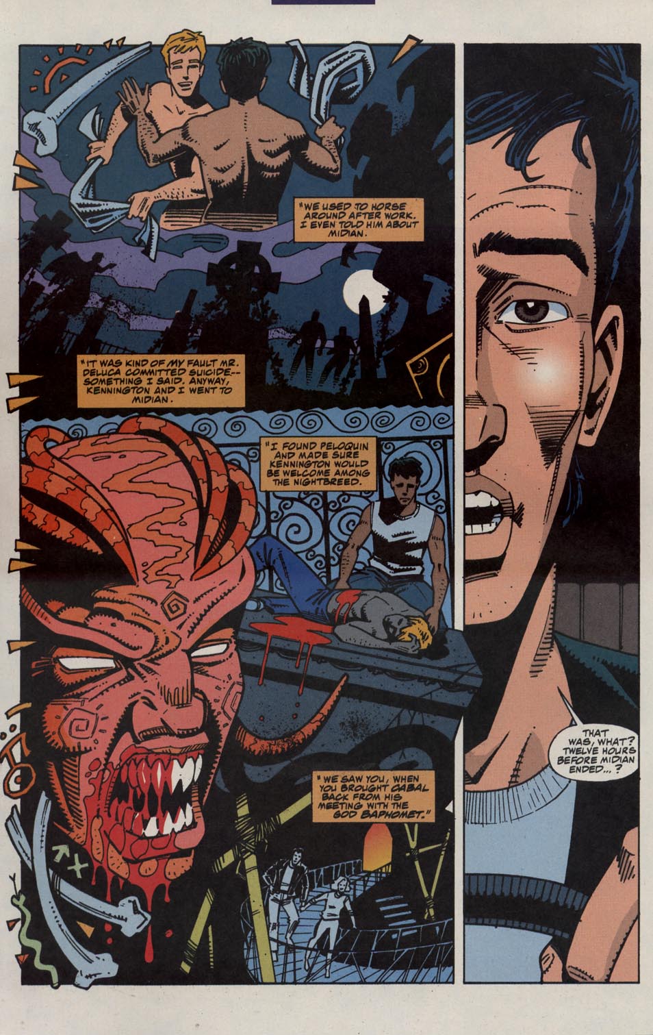 Read online Clive Barker's Night Breed (1990) comic -  Issue #24 - 19