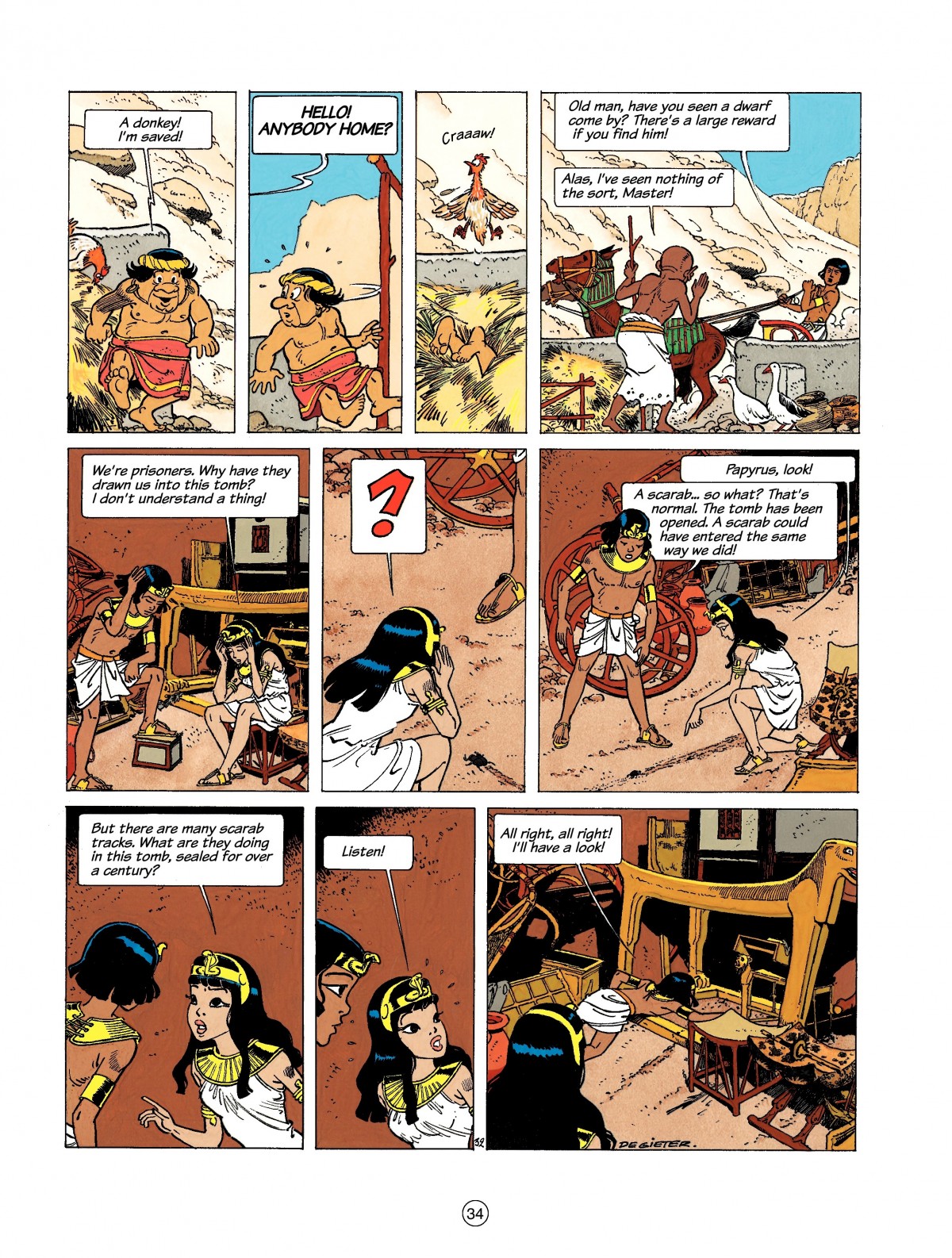 Read online Papyrus comic -  Issue #3 - 34