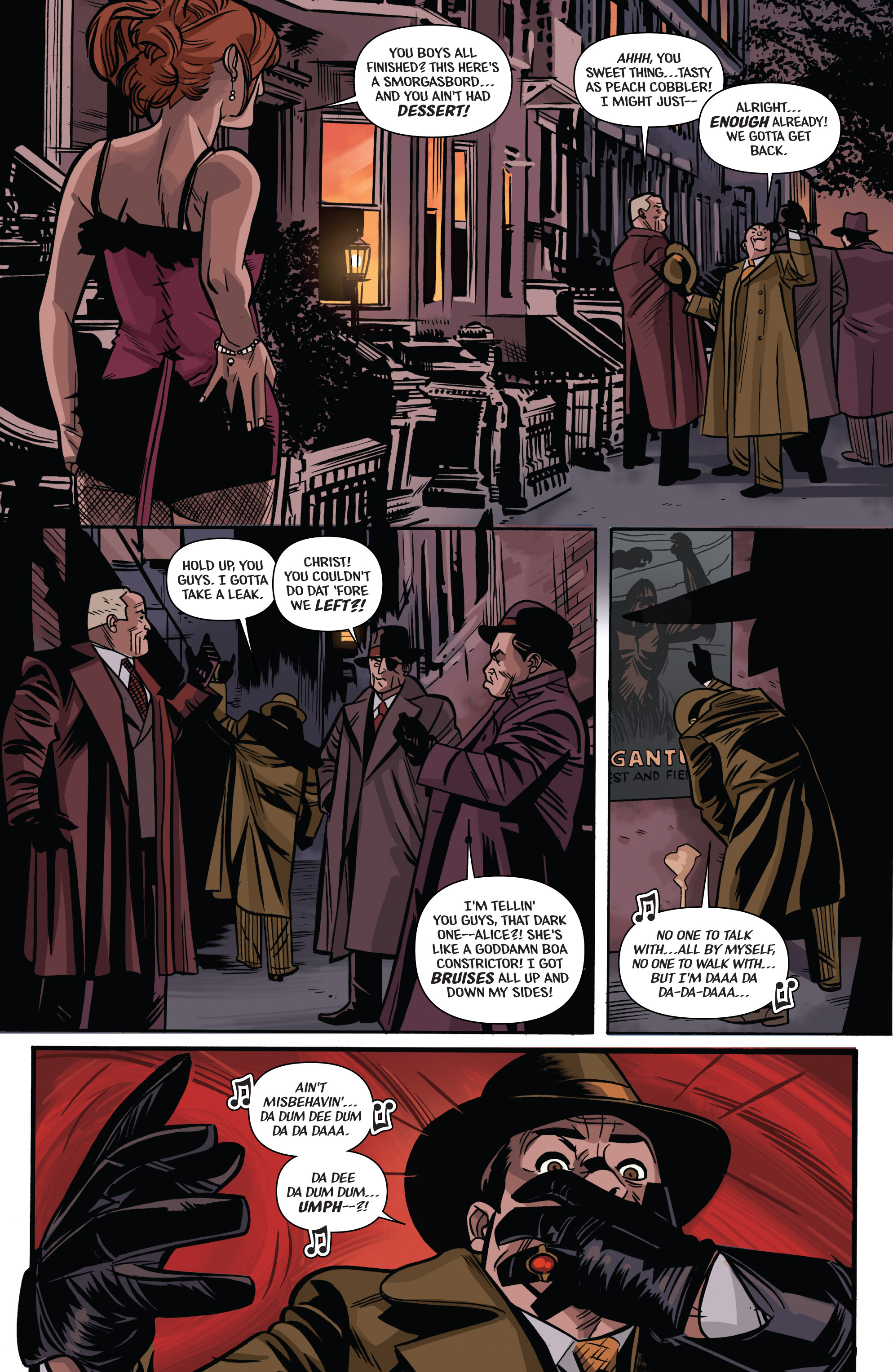 Read online The Shadow: Year One comic -  Issue #6 - 9