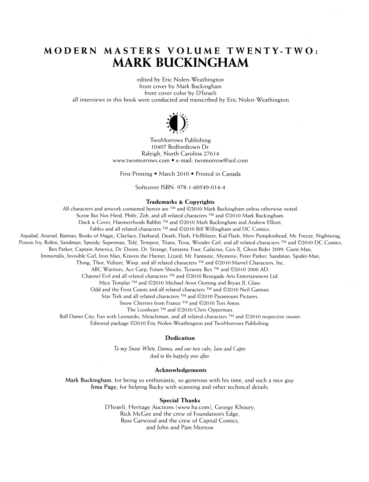 Read online Modern Masters comic -  Issue #22 - 4