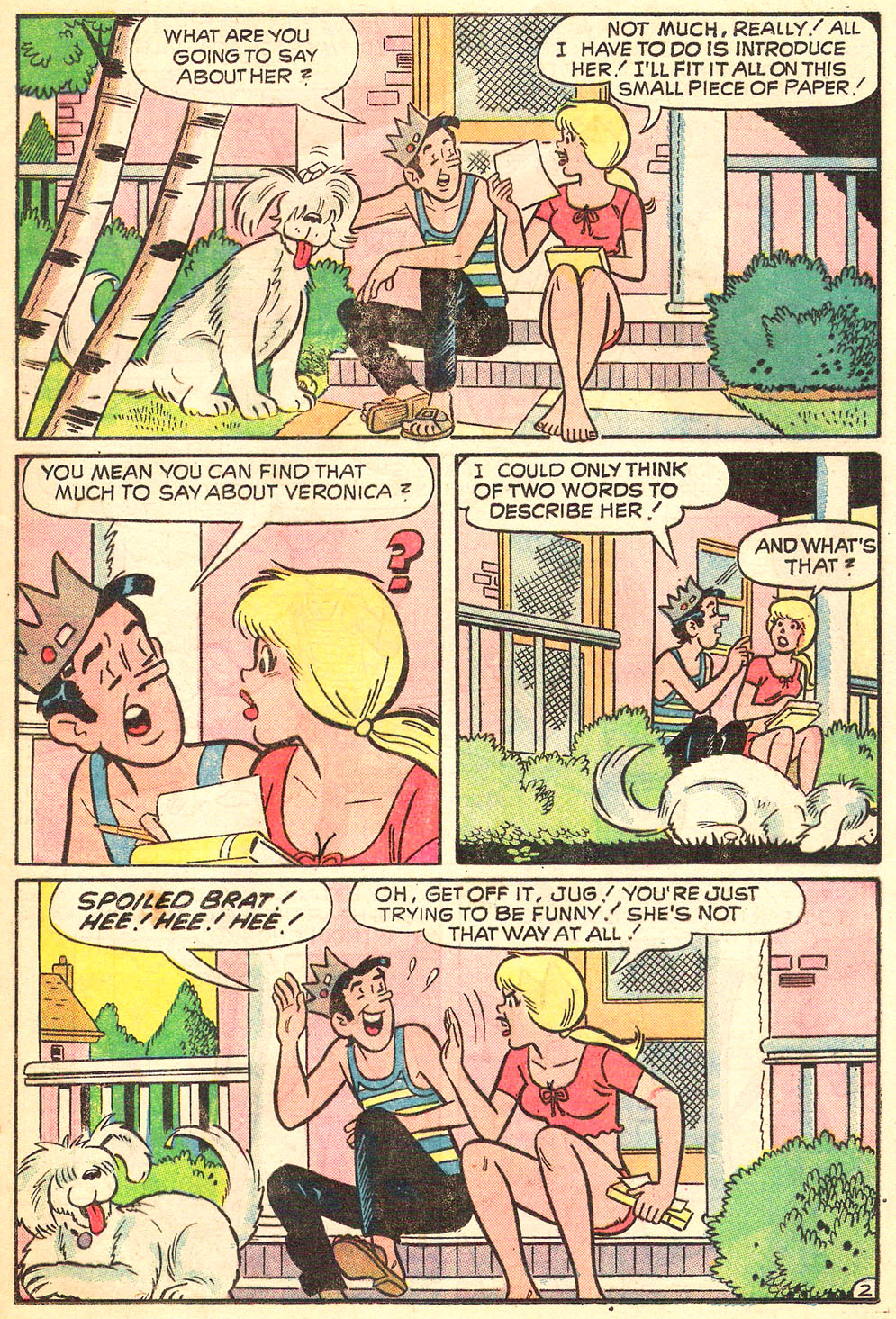 Read online Archie's Girls Betty and Veronica comic -  Issue #216 - 21