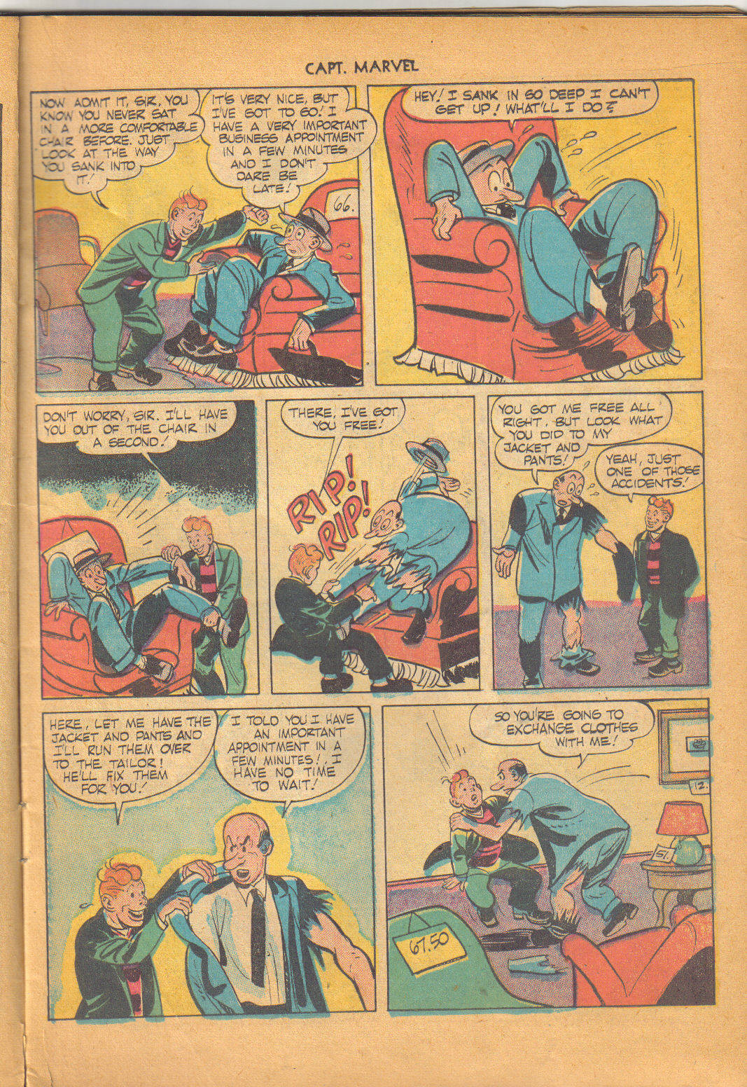 Read online Captain Marvel Adventures comic -  Issue #95 - 15