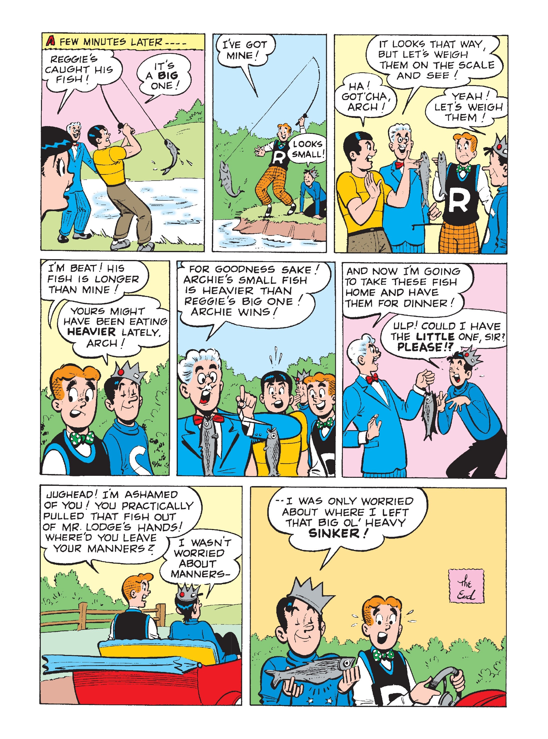 Read online Archie's Double Digest Magazine comic -  Issue #255 - 147