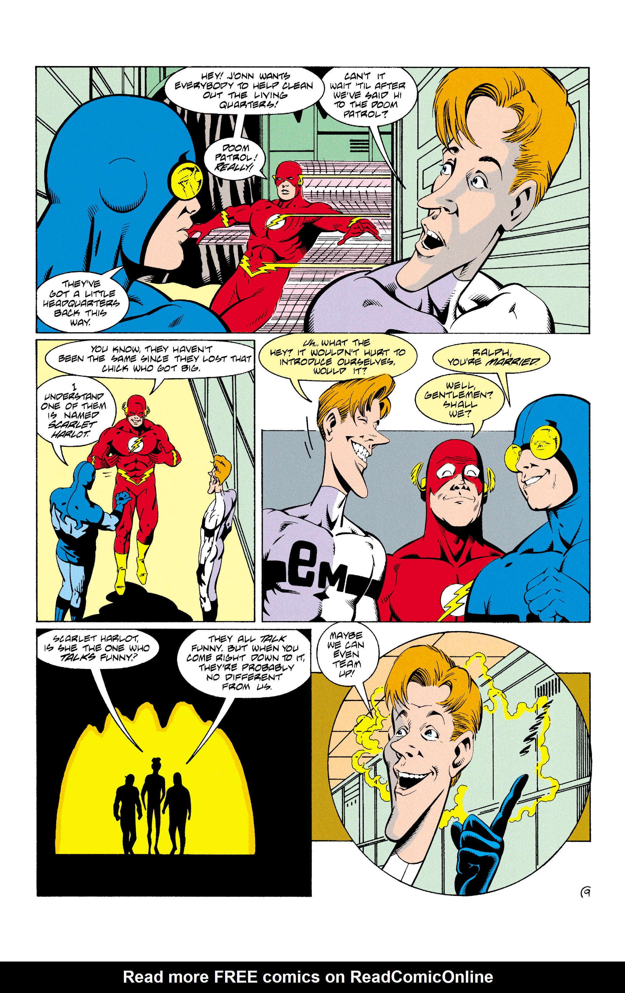 Read online Justice League Europe comic -  Issue #32 - 10