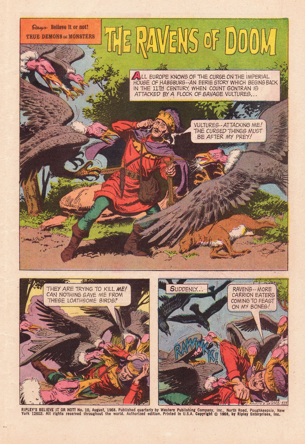 Read online Ripley's Believe it or Not! (1965) comic -  Issue #10 - 3