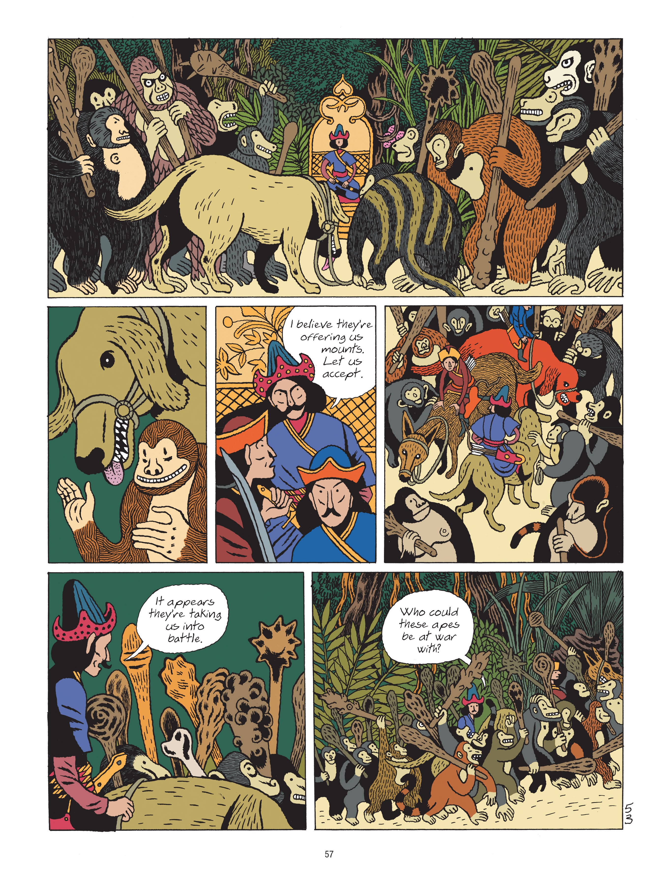 Read online A Tale of a Thousand and One Nights: HASIB & the Queen of Serpents comic -  Issue # TPB - 57