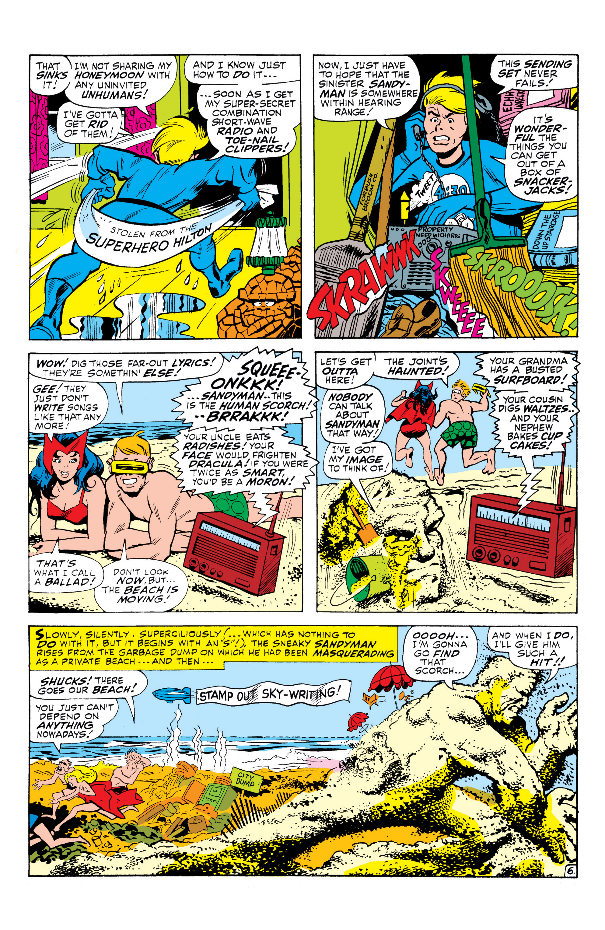 Read online Marvel Masterworks: The Inhumans comic -  Issue # TPB 1 (Part 3) - 23