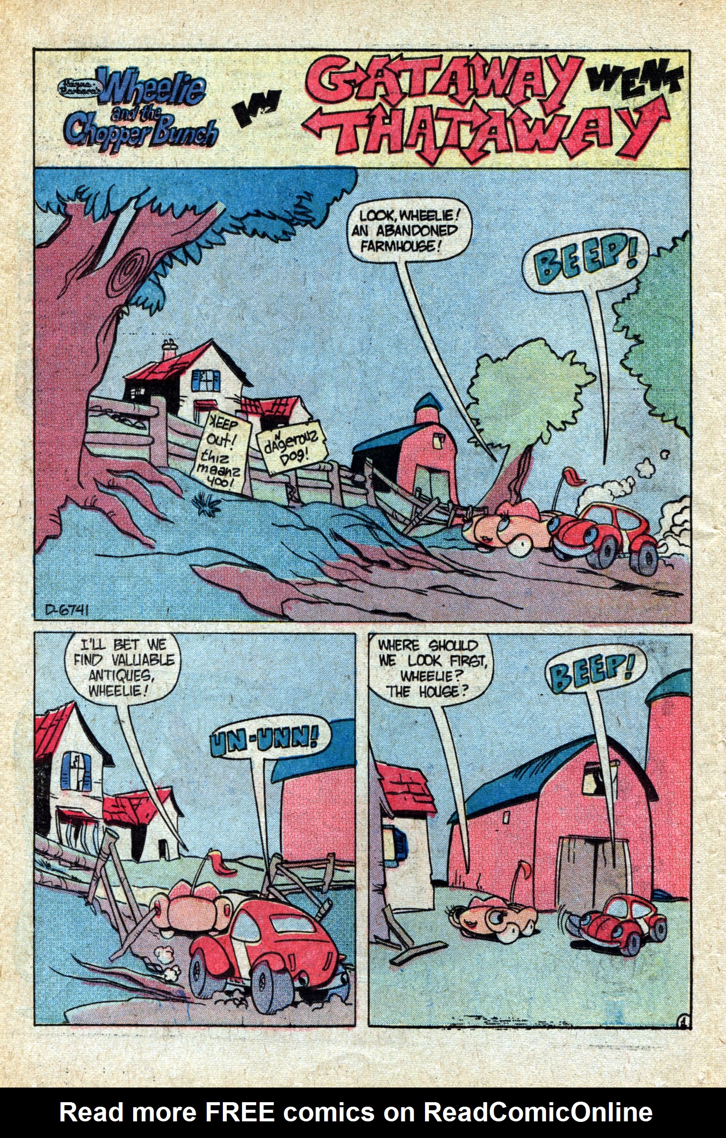 Read online Wheelie and the Chopper Bunch comic -  Issue #1 - 26