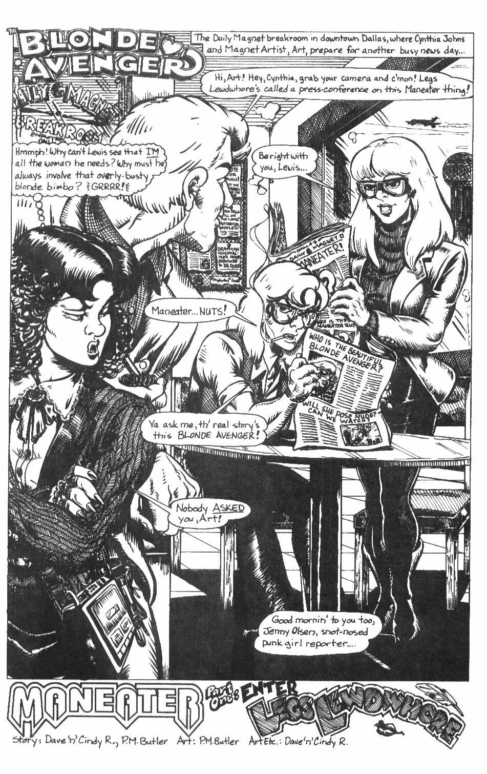 Read online The Blonde Avenger comic -  Issue #1 - 6