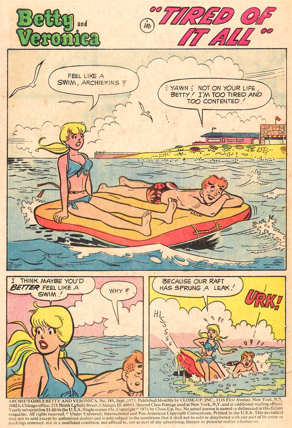 Read online Archie's Girls Betty and Veronica comic -  Issue #189 - 3