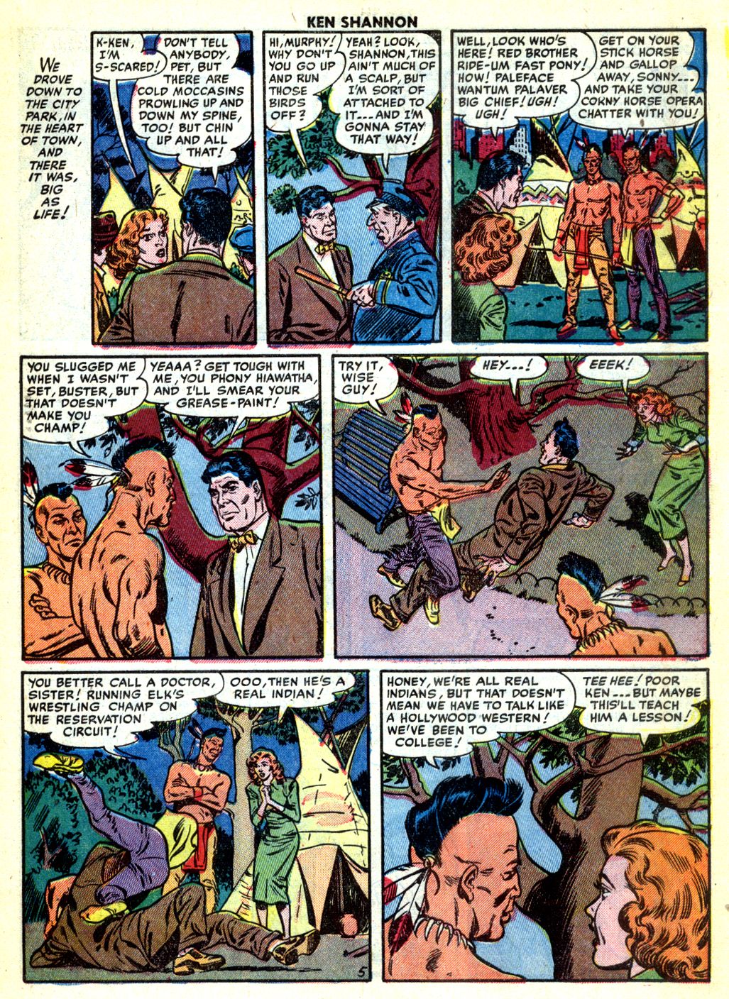 Read online Ken Shannon comic -  Issue #4 - 7