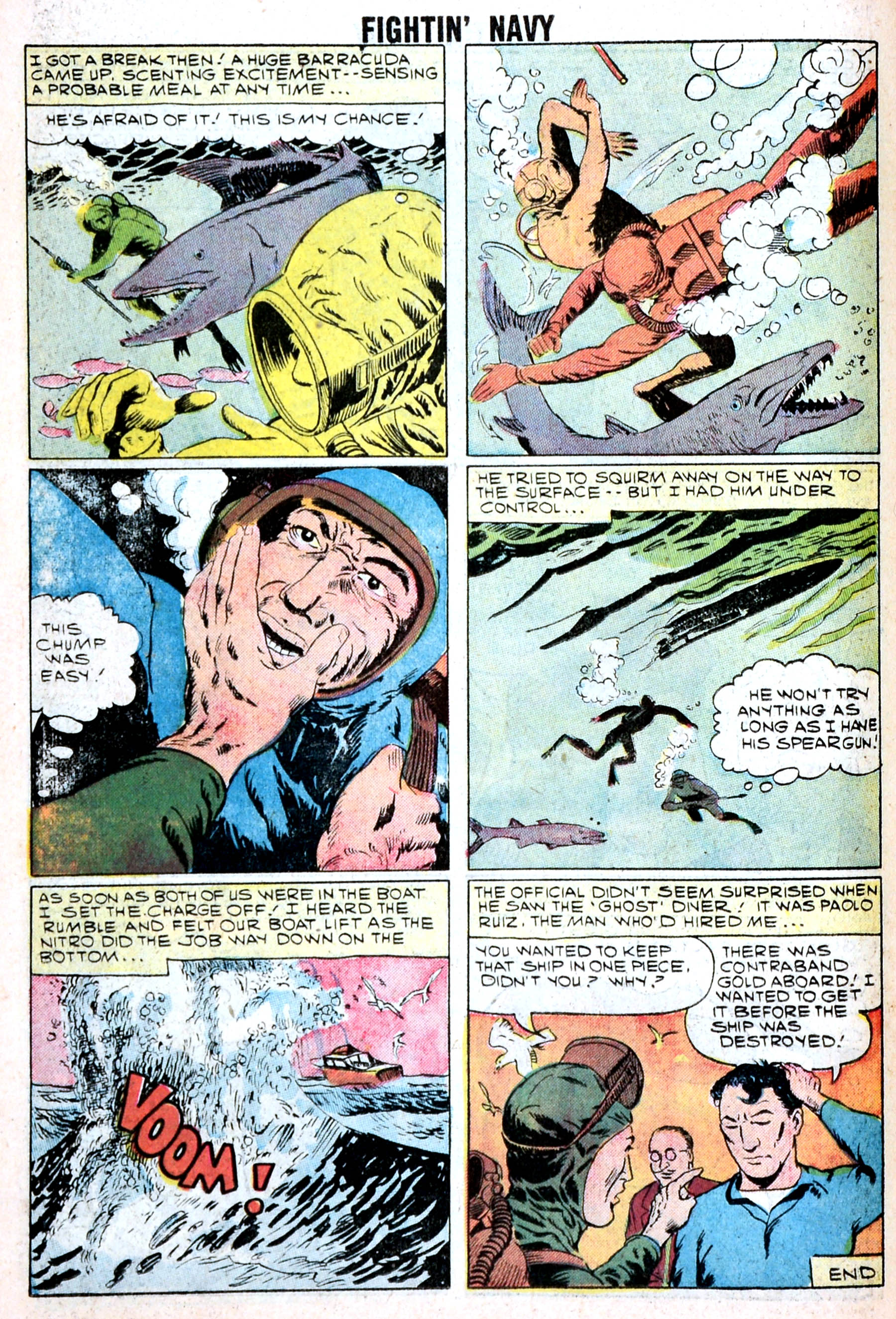 Read online Fightin' Navy comic -  Issue #85 - 26