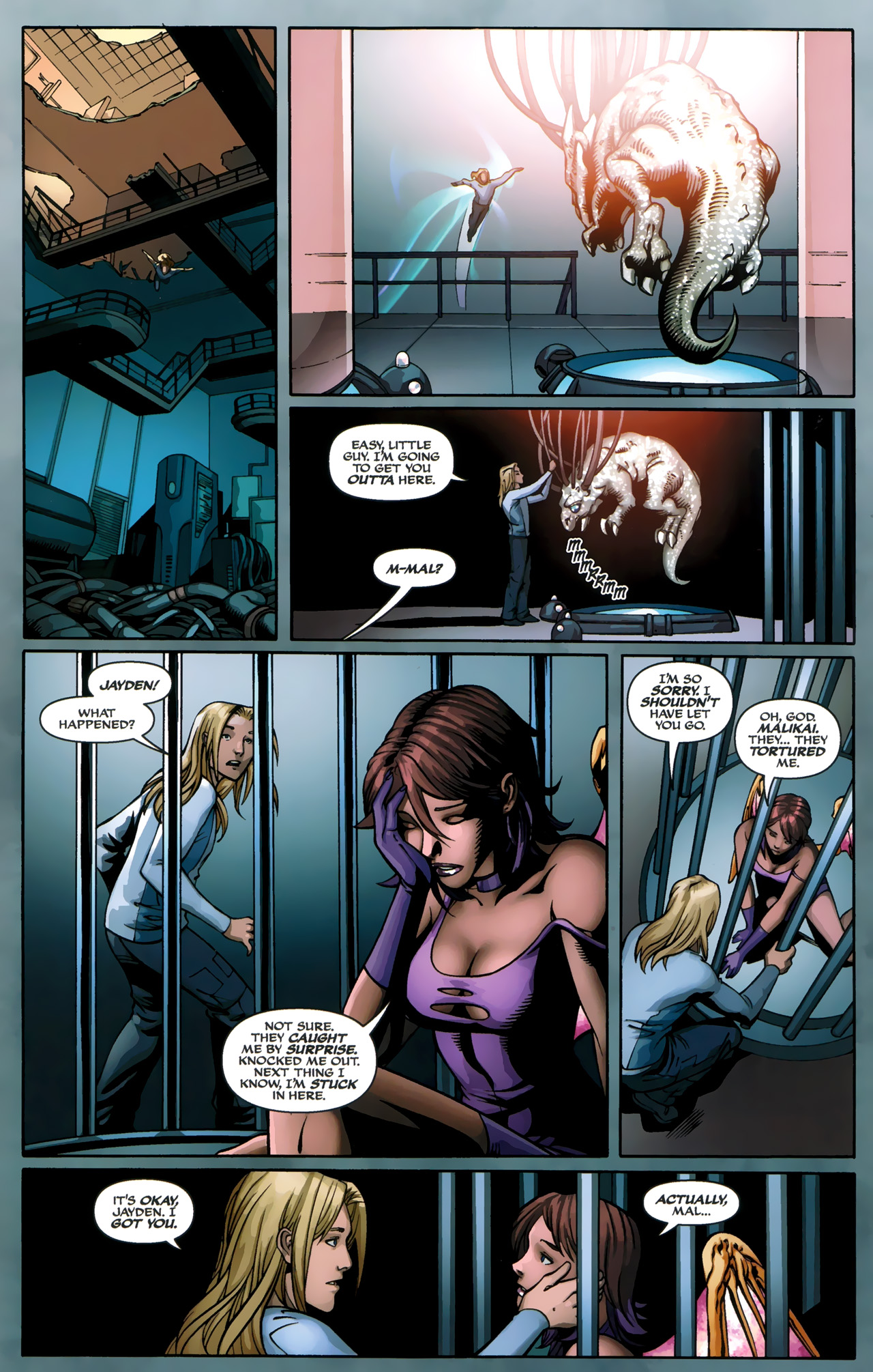 Read online Michael Turner's Soulfire (2009) comic -  Issue #8 - 21